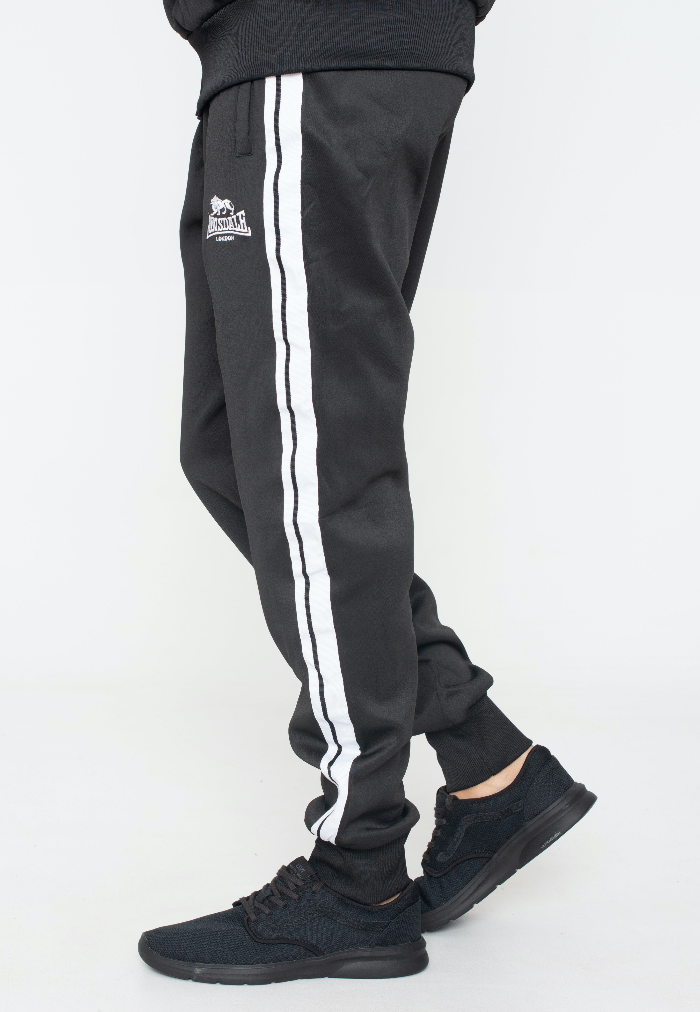 Lonsdale - Weetwood Black/White - Tracksuit | Men-Image