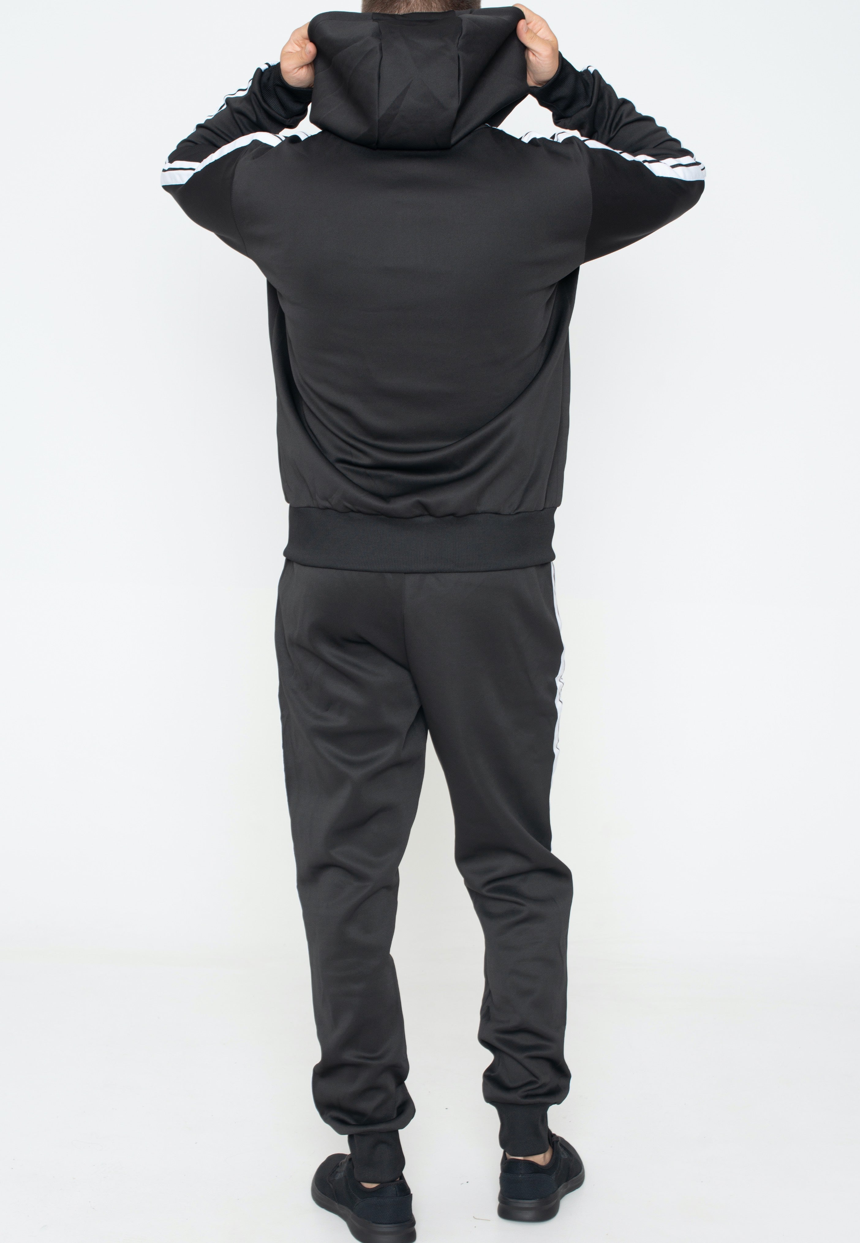 Lonsdale - Weetwood Black/White - Tracksuit | Men-Image