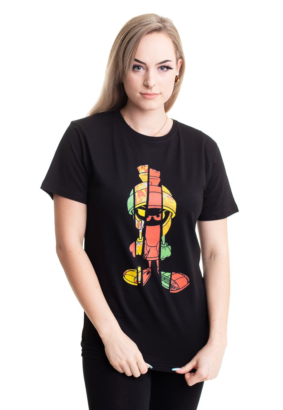 Looney Tunes - Marv Japan Splice Poster - T-Shirt | Women-Image