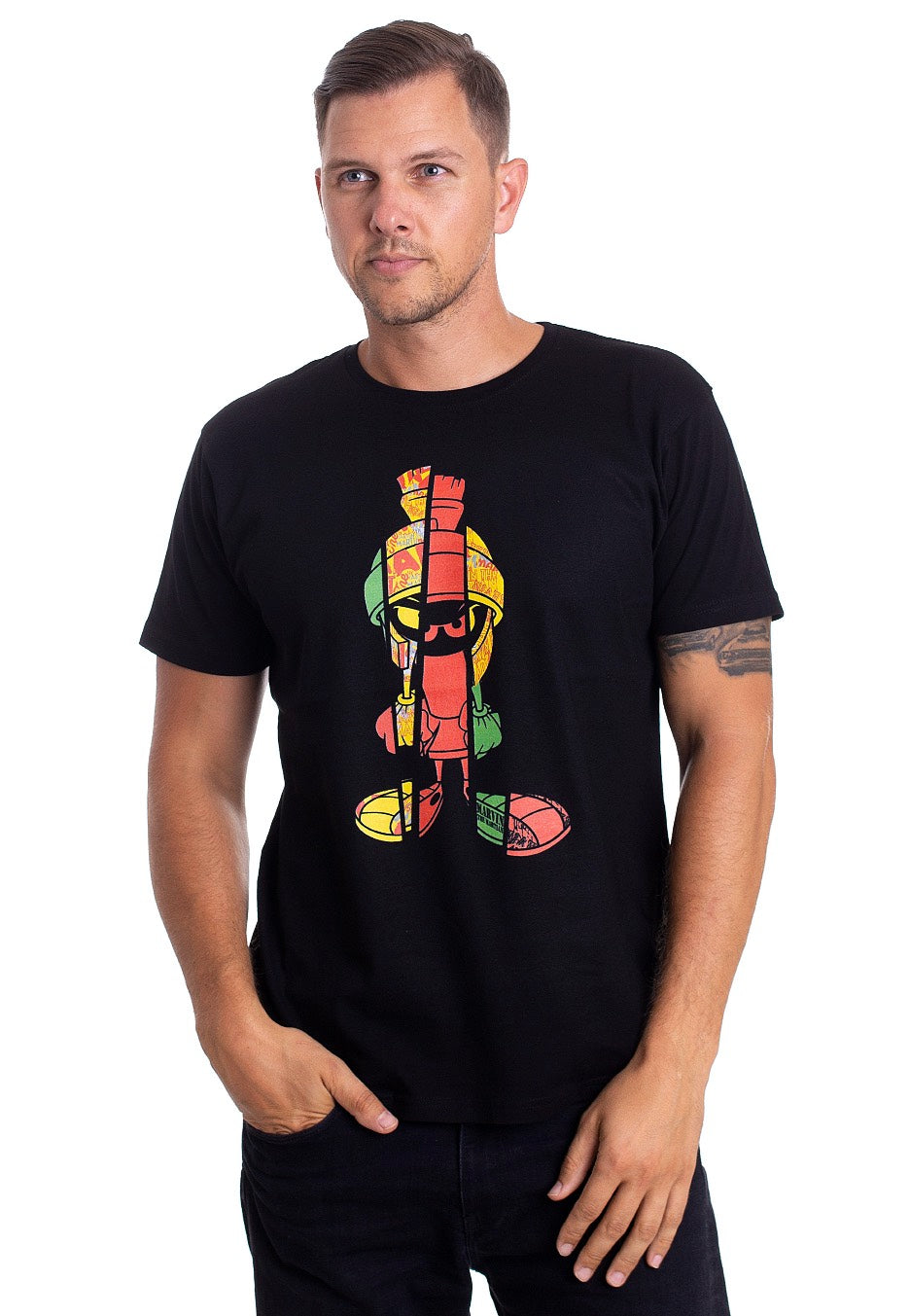 Looney Tunes - Marv Japan Splice Poster - T-Shirt | Men-Image