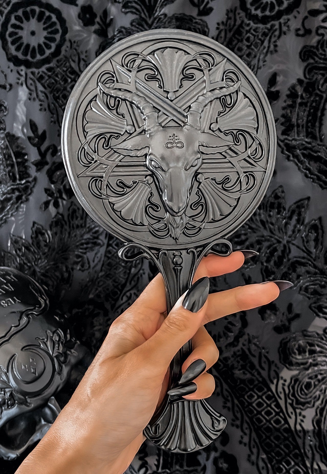 Killstar - Lord Of Night Black - Hand Mirror | Neutral-Image