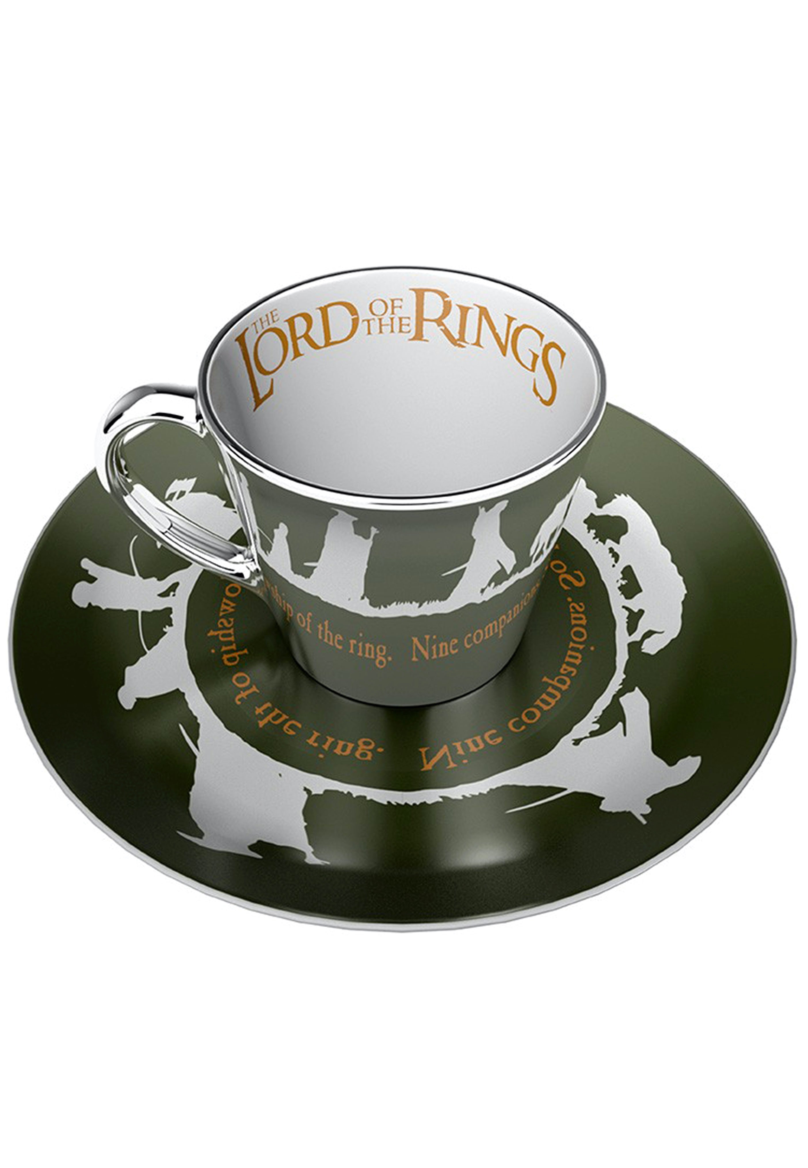 The Lord Of The Rings - Mirror Mug & Plate - Set | Neutral-Image