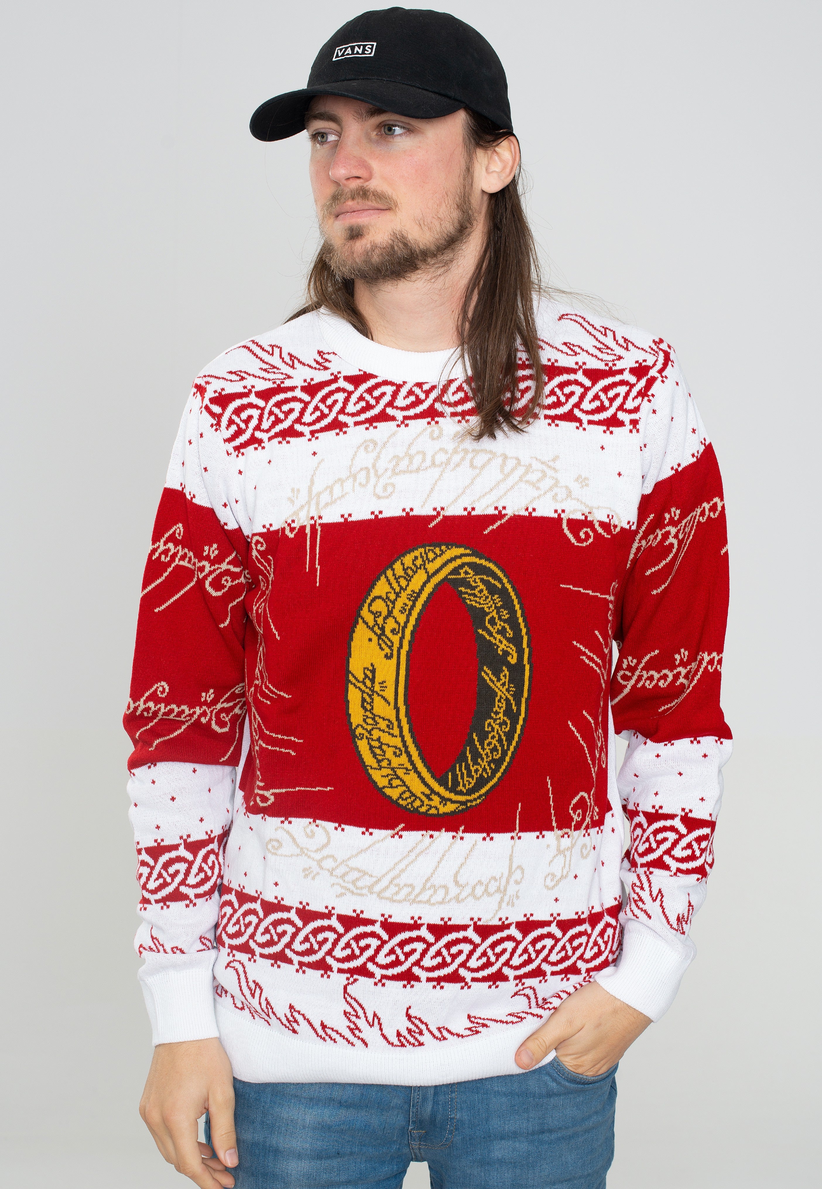 The Lord Of The Rings - Ring Knit - Pullover | Men-Image