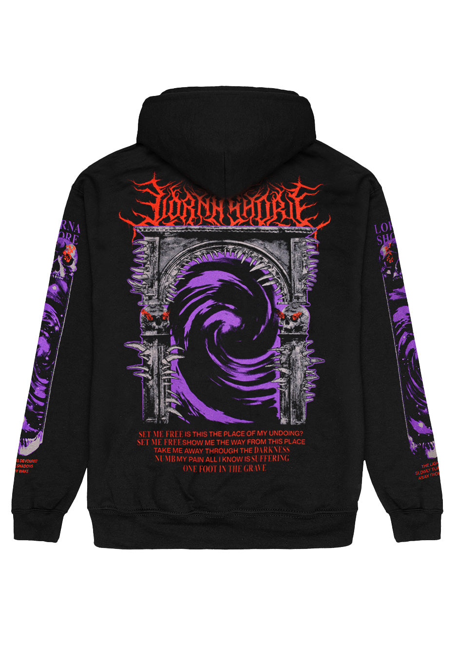 Lorna Shore - Gate - Hoodie | Neutral-Image