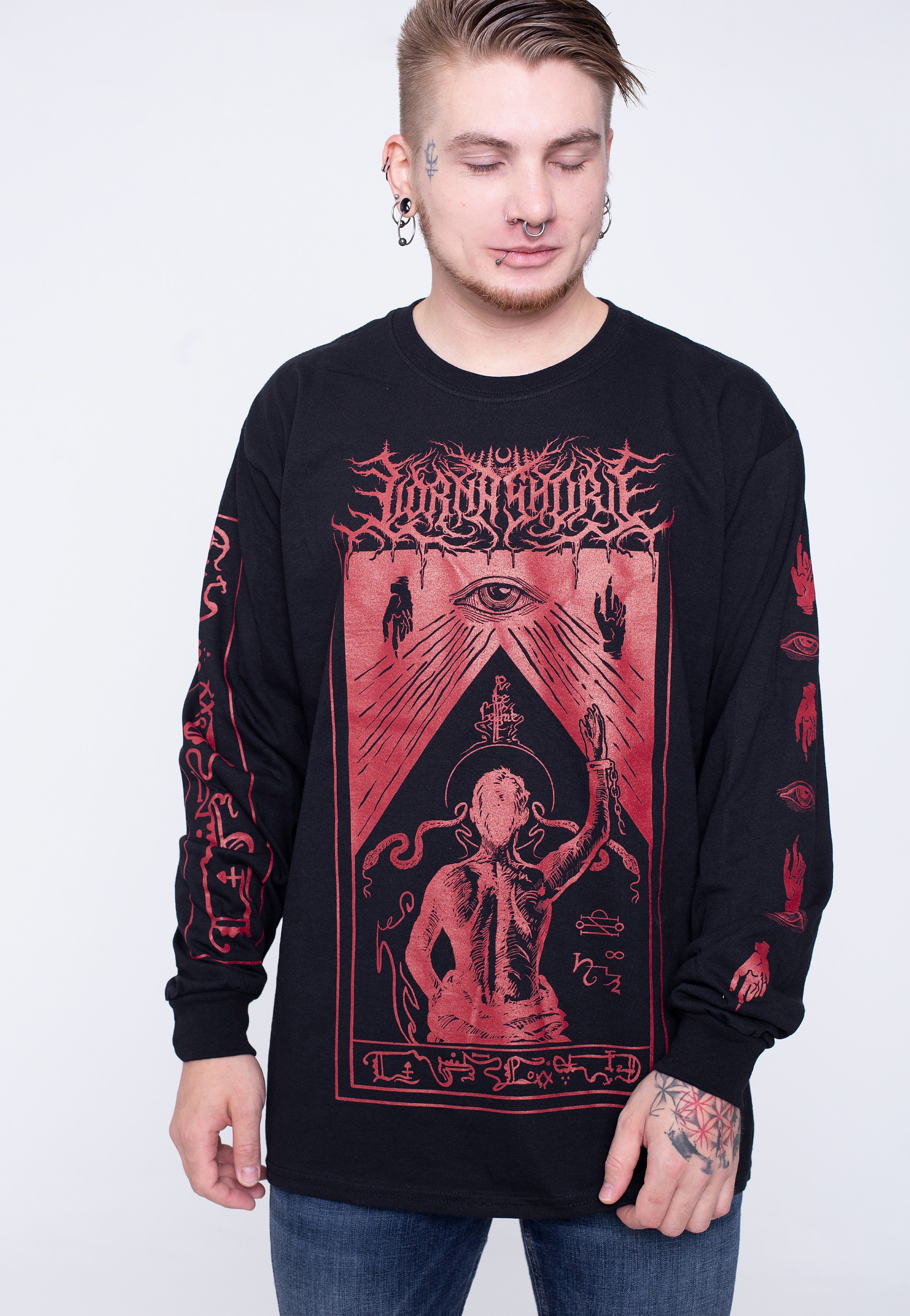 Lorna Shore - Hellfire - Longsleeve | Men-Image