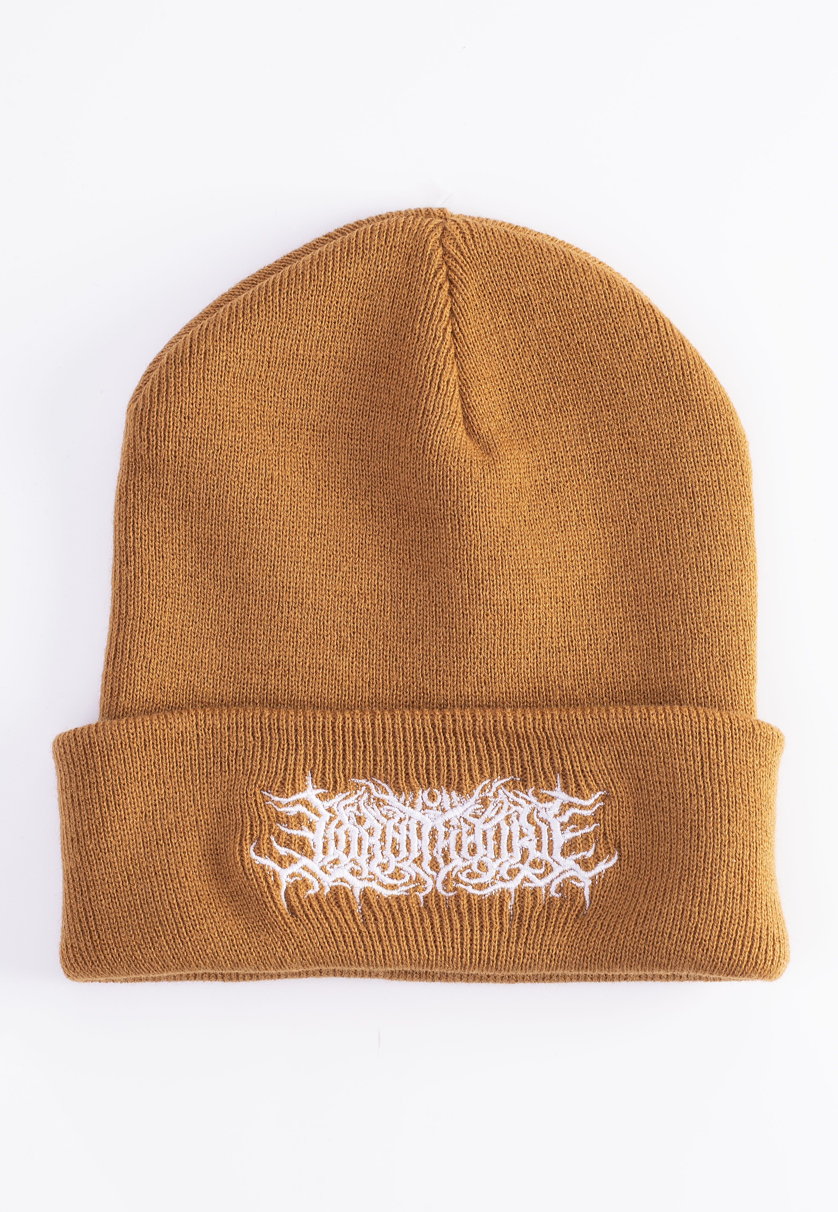 Lorna Shore - Logo Caramel Brown - Beanie | Neutral-Image