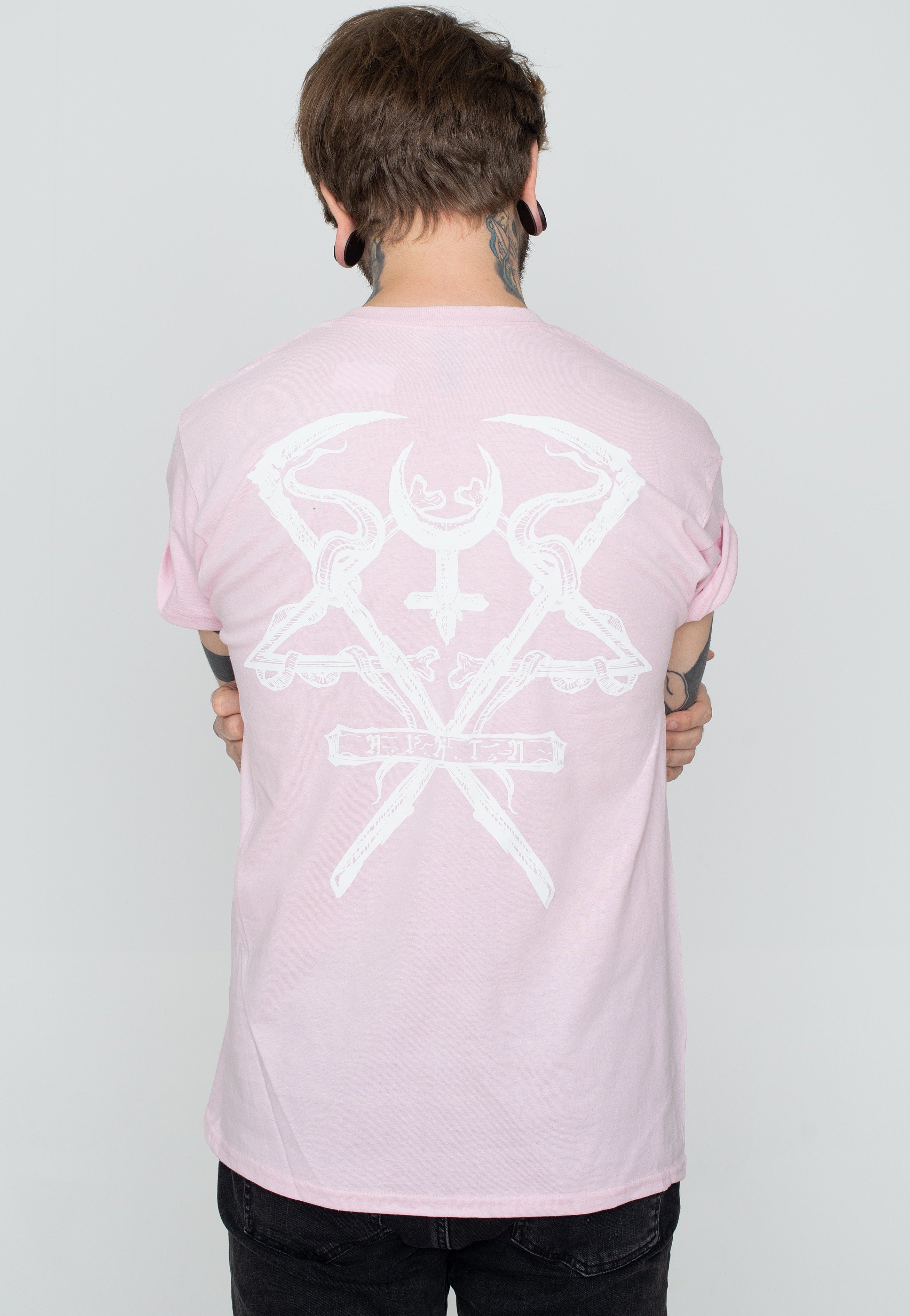 Lorna Shore - Logo Light Pink - T-Shirt | Men-Image