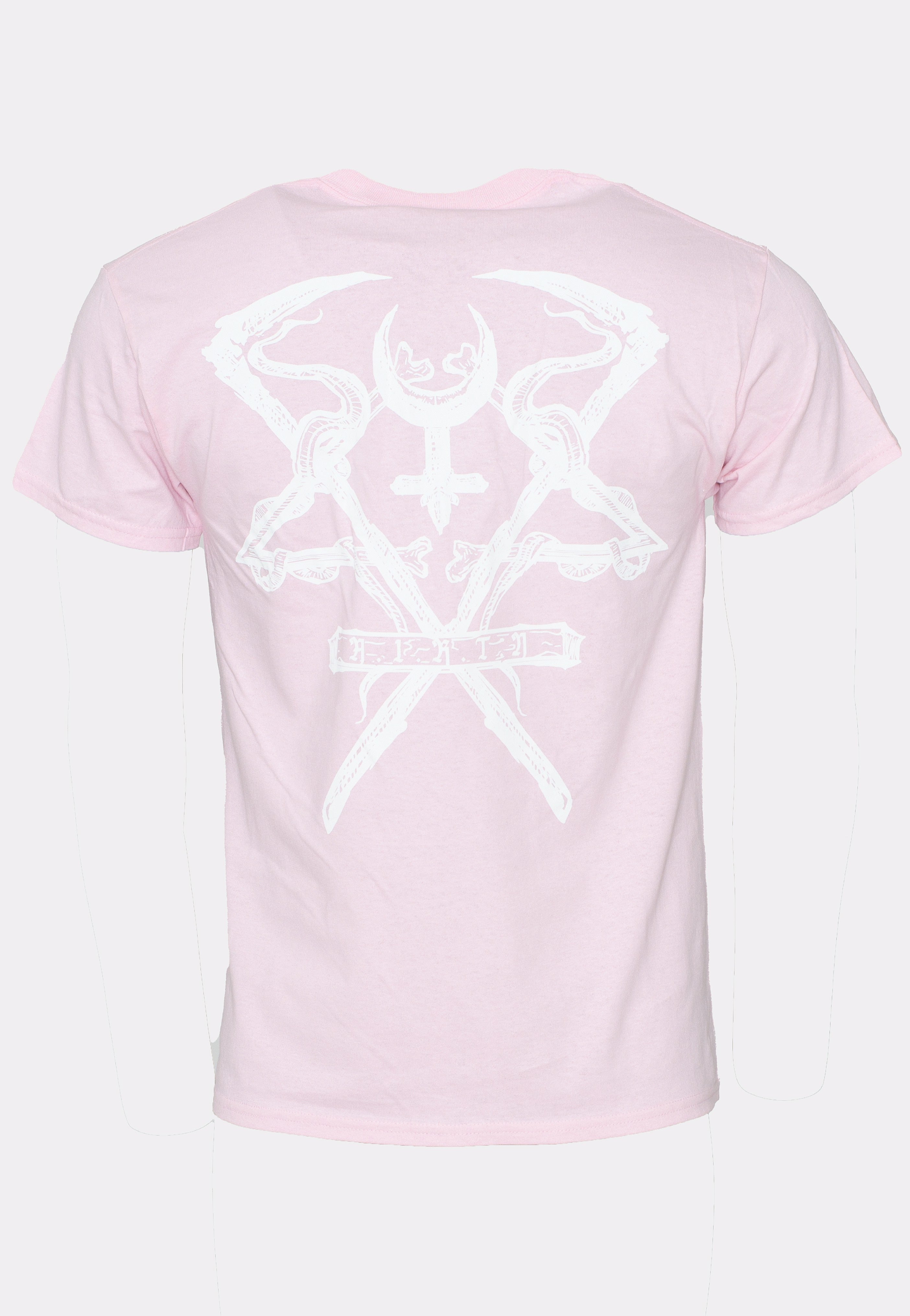 Lorna Shore - Logo Light Pink - T-Shirt | Women-Image