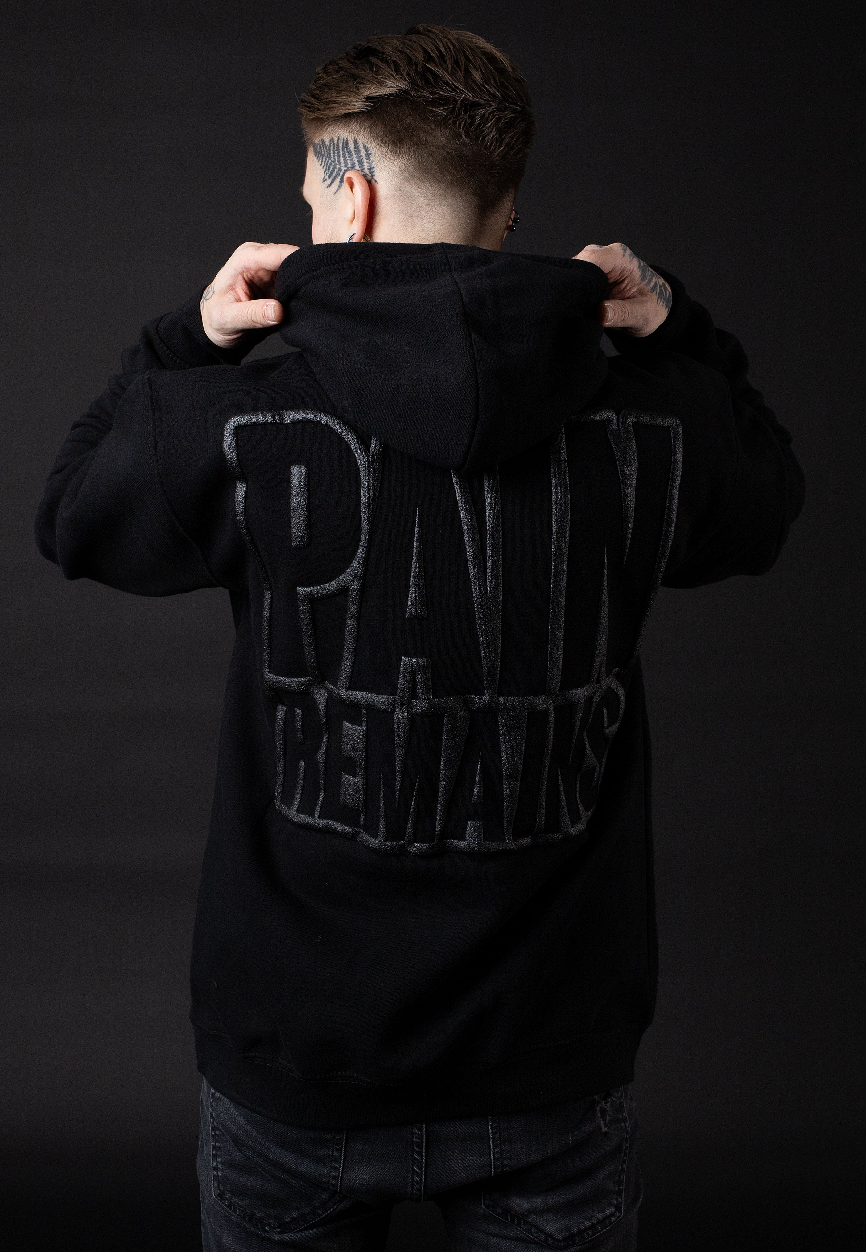 Lorna Shore - Pain Remains Limited Black On Black - Hoodie