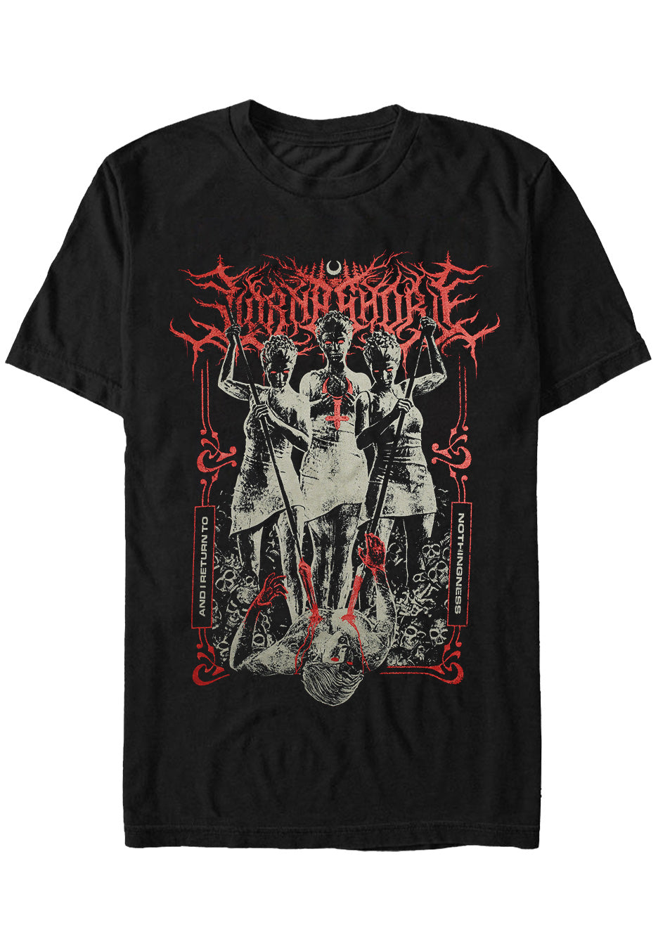 Lorna Shore - Pierced - T-Shirt | Neutral-Image