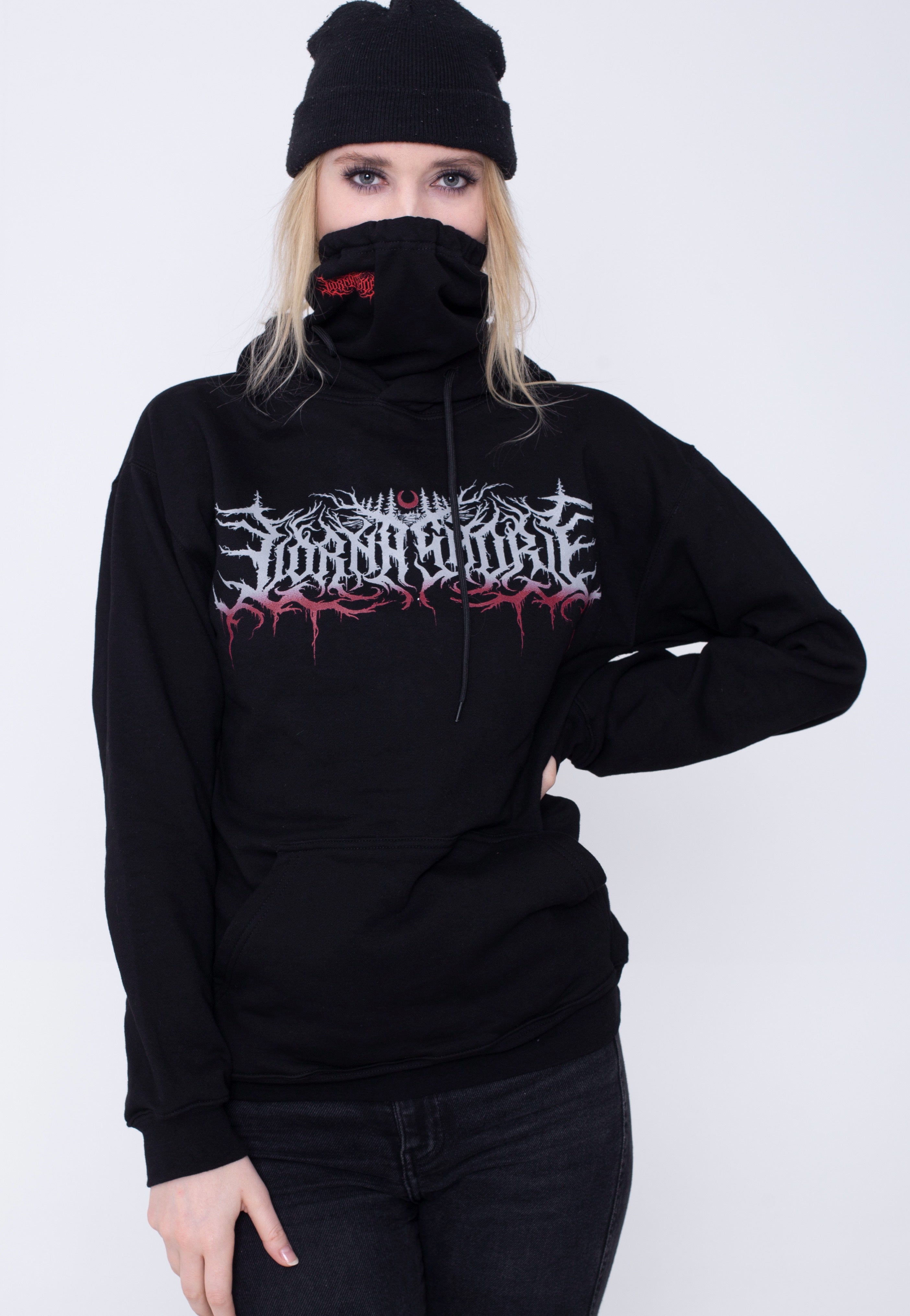 Lorna Shore - Souls Ninja Face Mask - Hoodie | Women-Image