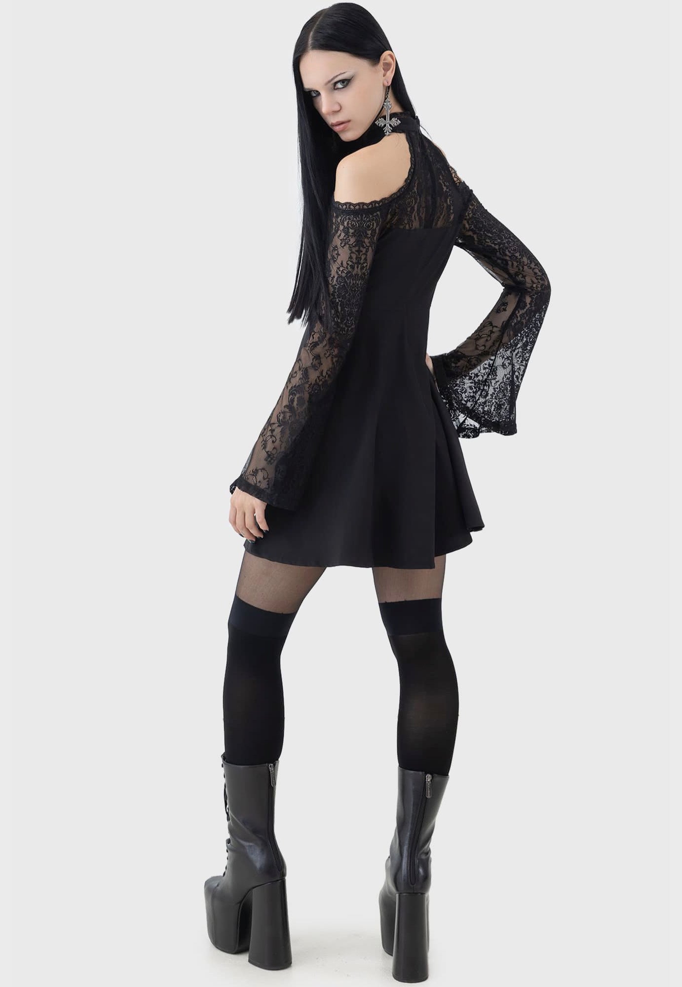 Killstar - Lost Nostalgia Black - Dress | Women-Image