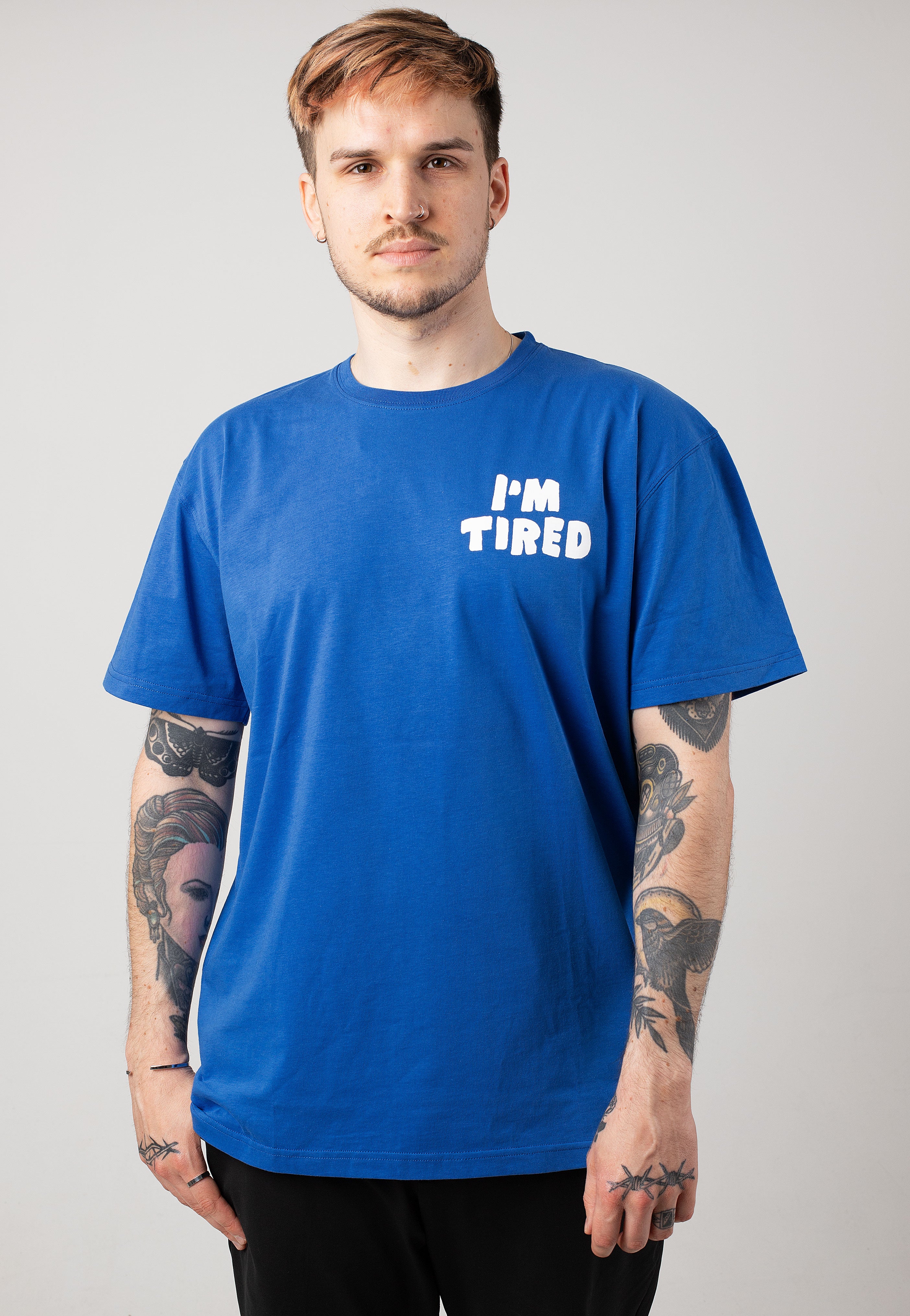 Lousy Livin - I´m Tired Palazzo Blue - T-Shirt | Men-Image