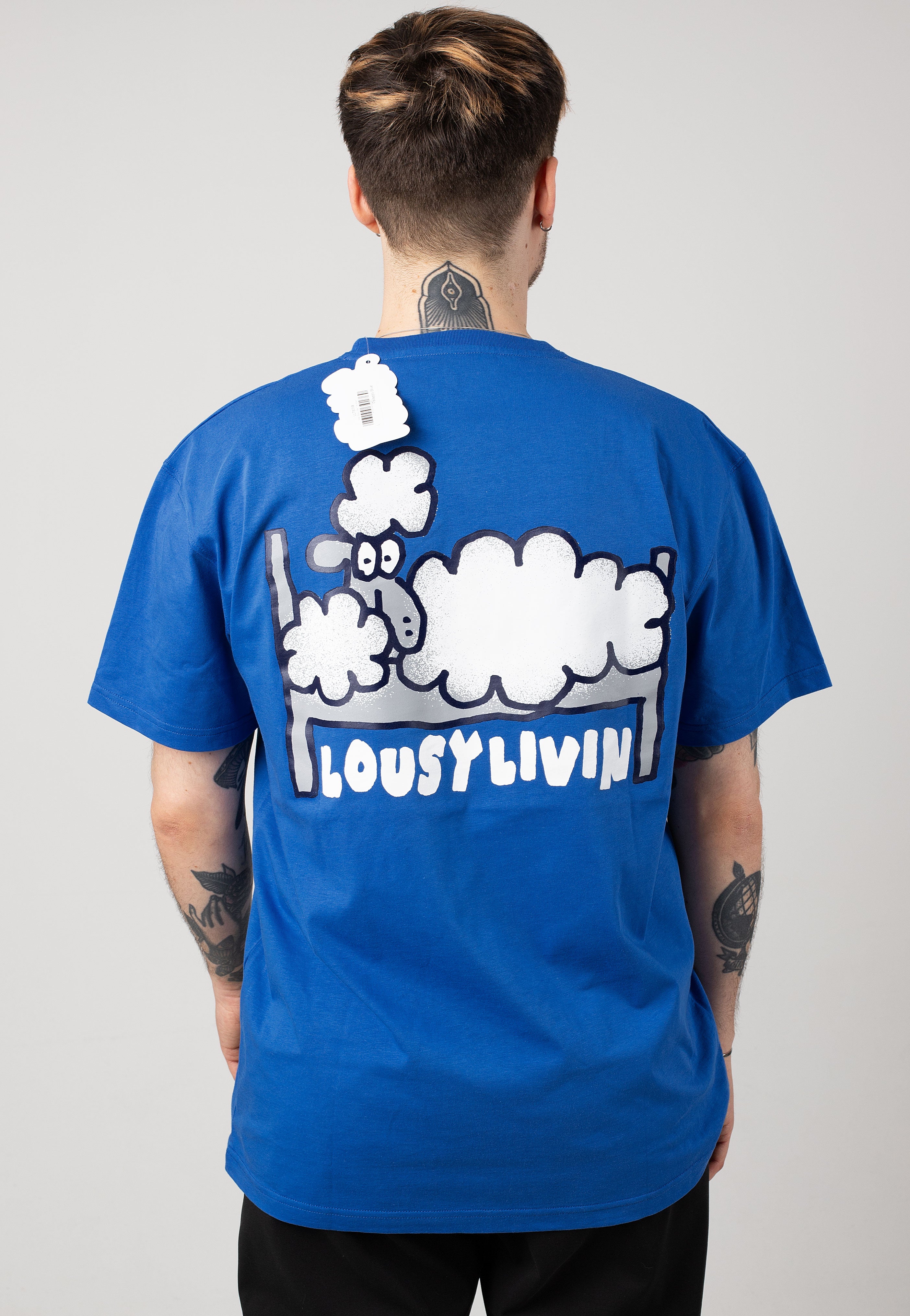 Lousy Livin - I´m Tired Palazzo Blue - T-Shirt | Men-Image