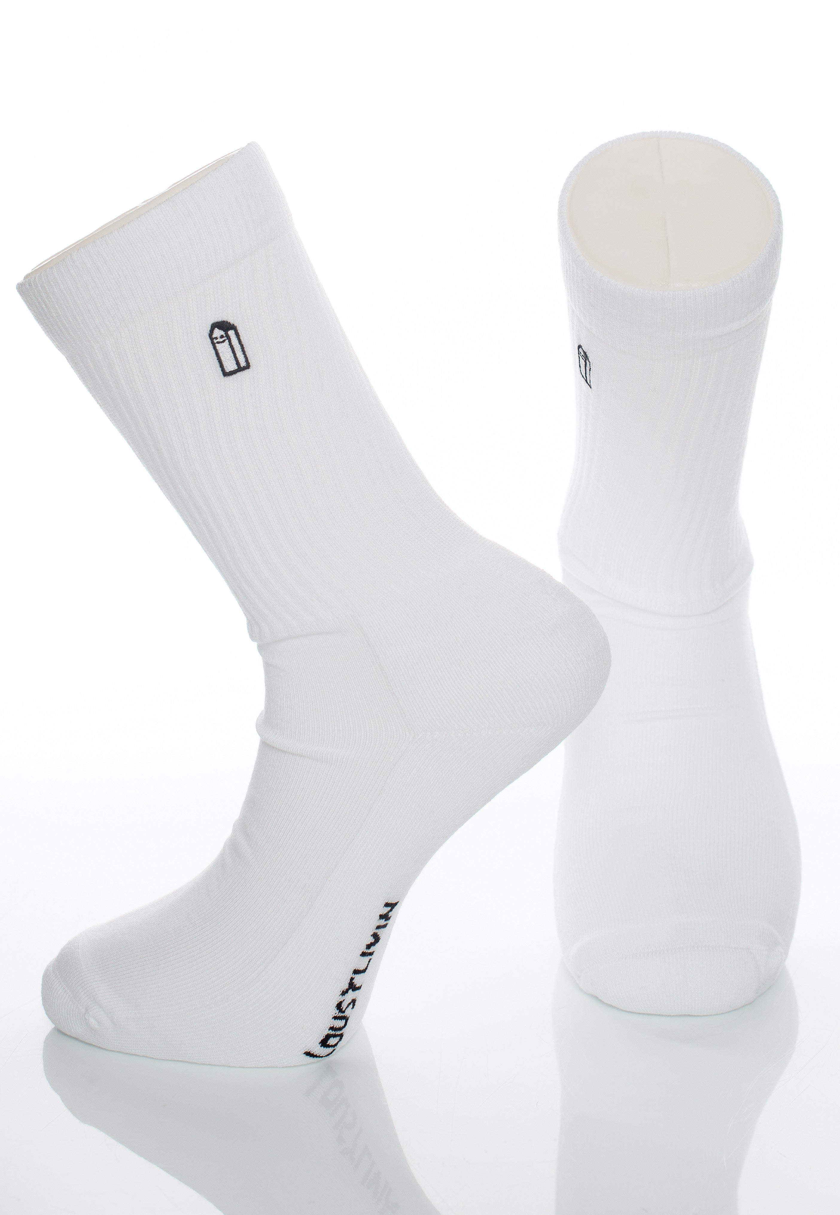 Lousy Livin - Street Court White - Socks | Neutral-Image