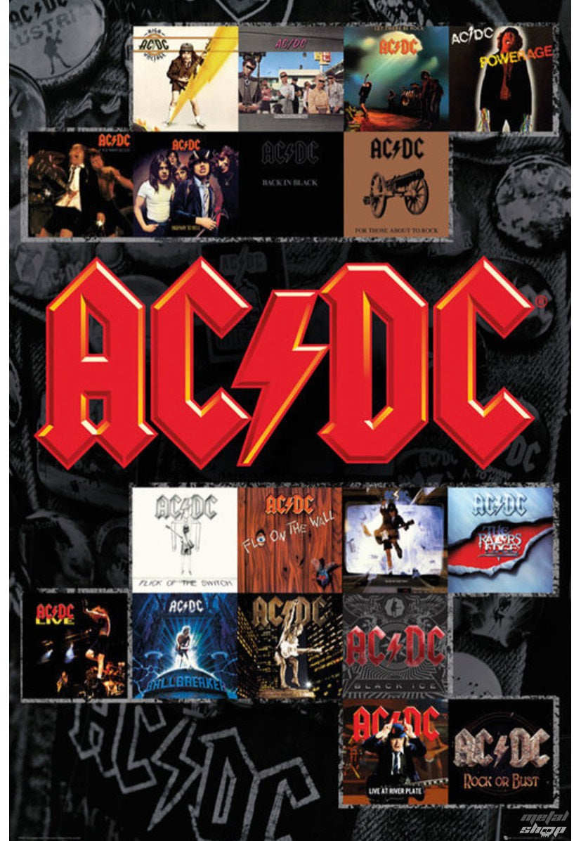 AC/DC - Covers Maxi - Poster | Impericon