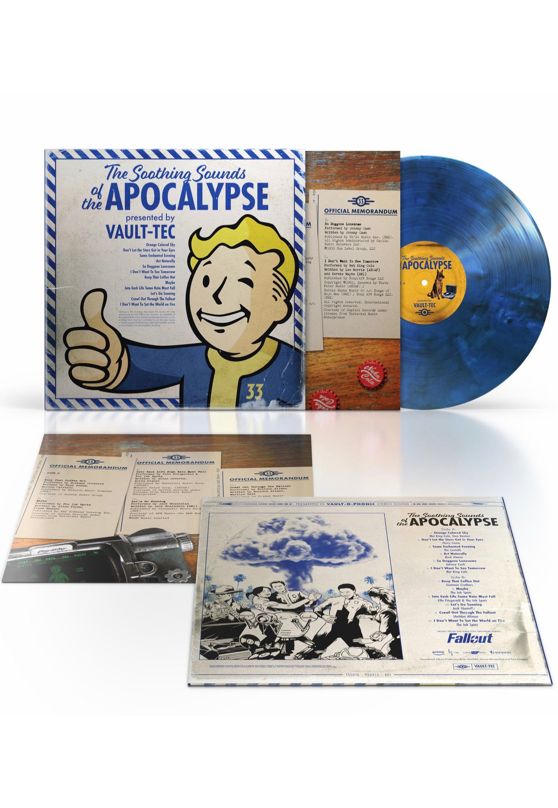 Fallout - The Soothing Sounds Of The Apocalypse Ltd. Blue Smoke - Colored Vinyl | Neutral-Image