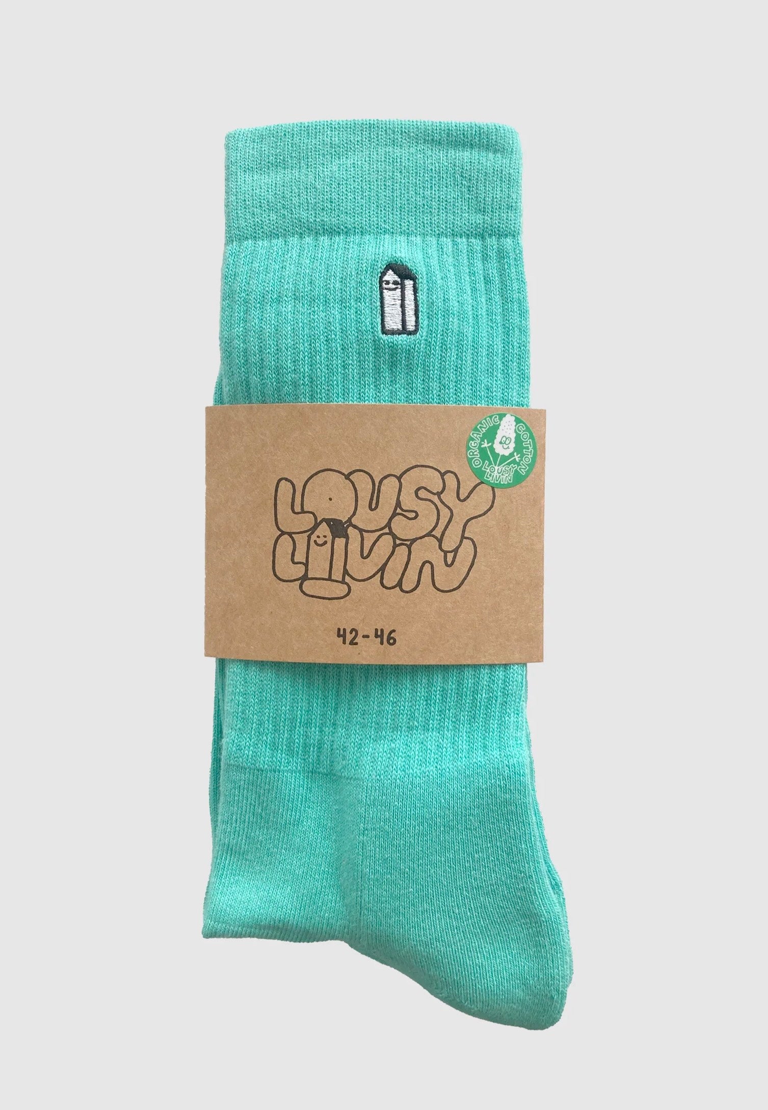 Lousy Livin - Street Court Jade - Socks | Neutral-Image