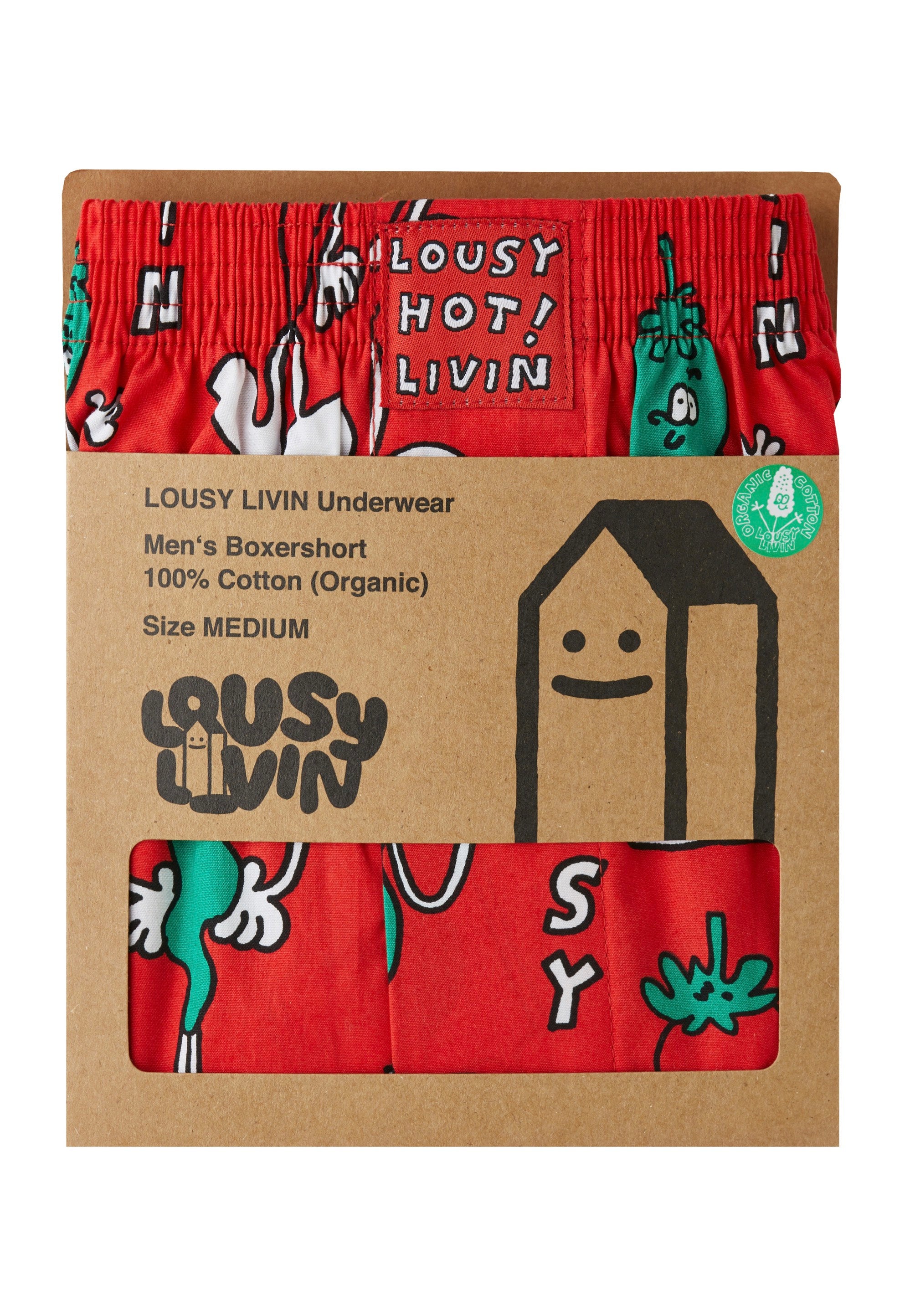 Lousy Livin - Chilli Red - Boxershorts | Men-Image