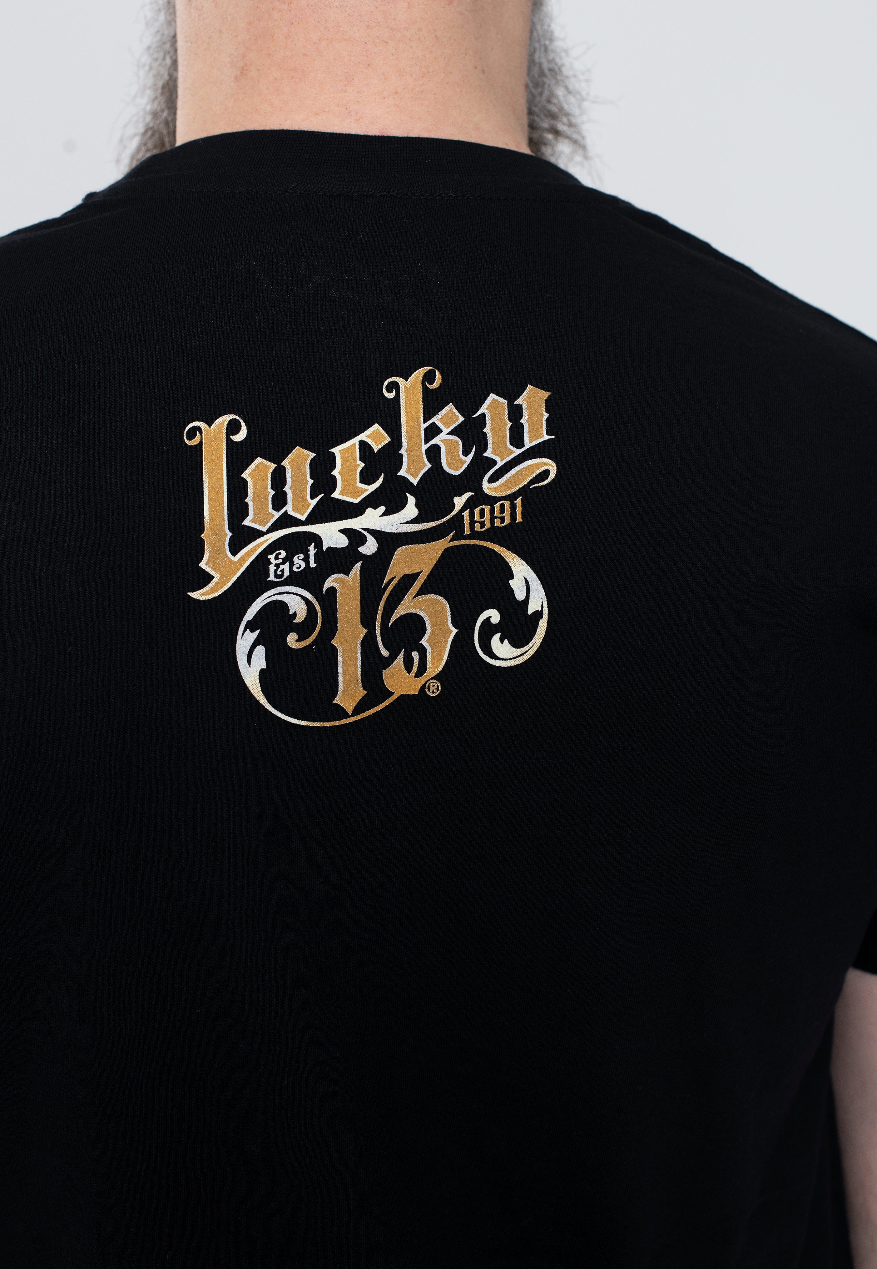 Lucky 13 - Old Sparky Black - T-Shirt | Men-Image