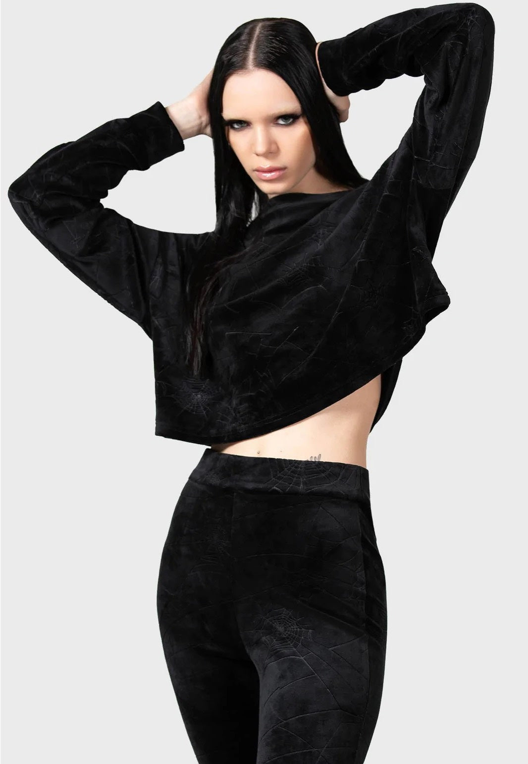 Killstar - Lulluspider Black - Sweater | Women-Image