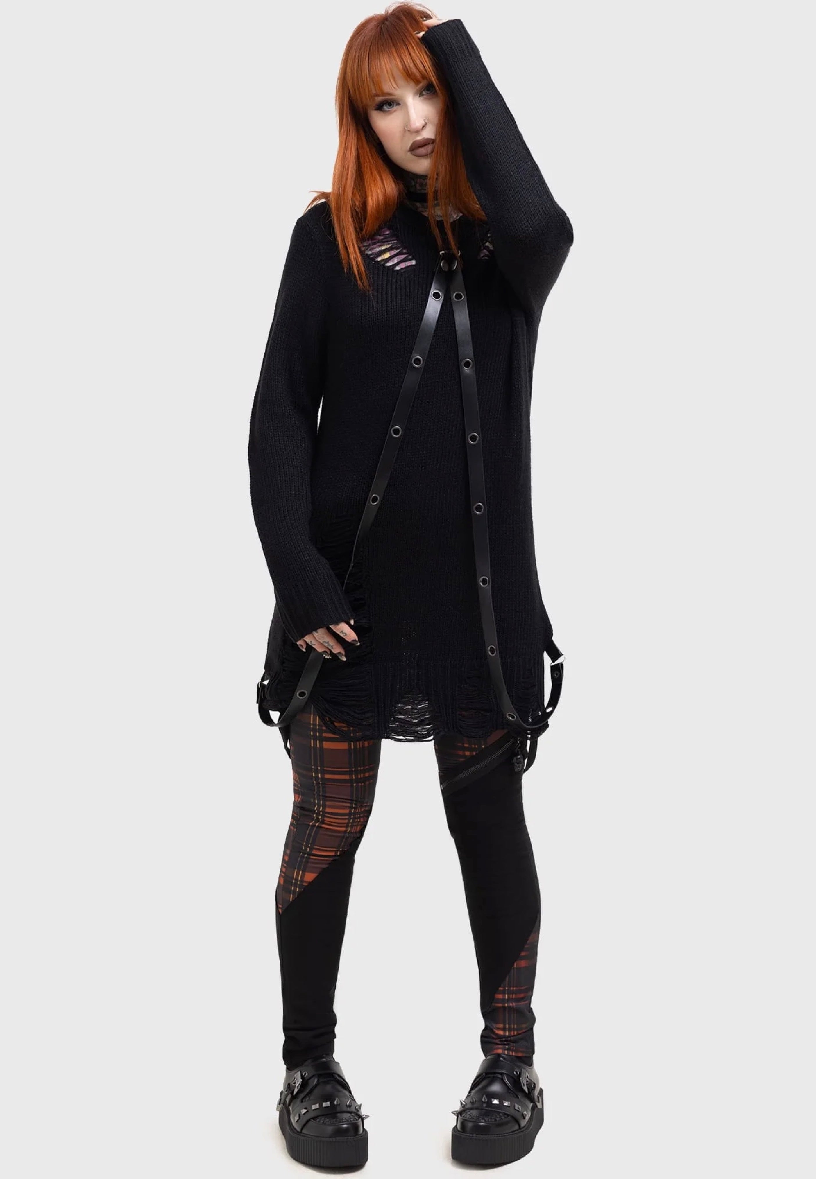 Killstar - Lunar Grit Black - Pullover | Women-Image