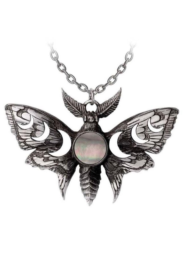 Alchemy England - Lunar Moth - Necklace | Neutral-Image