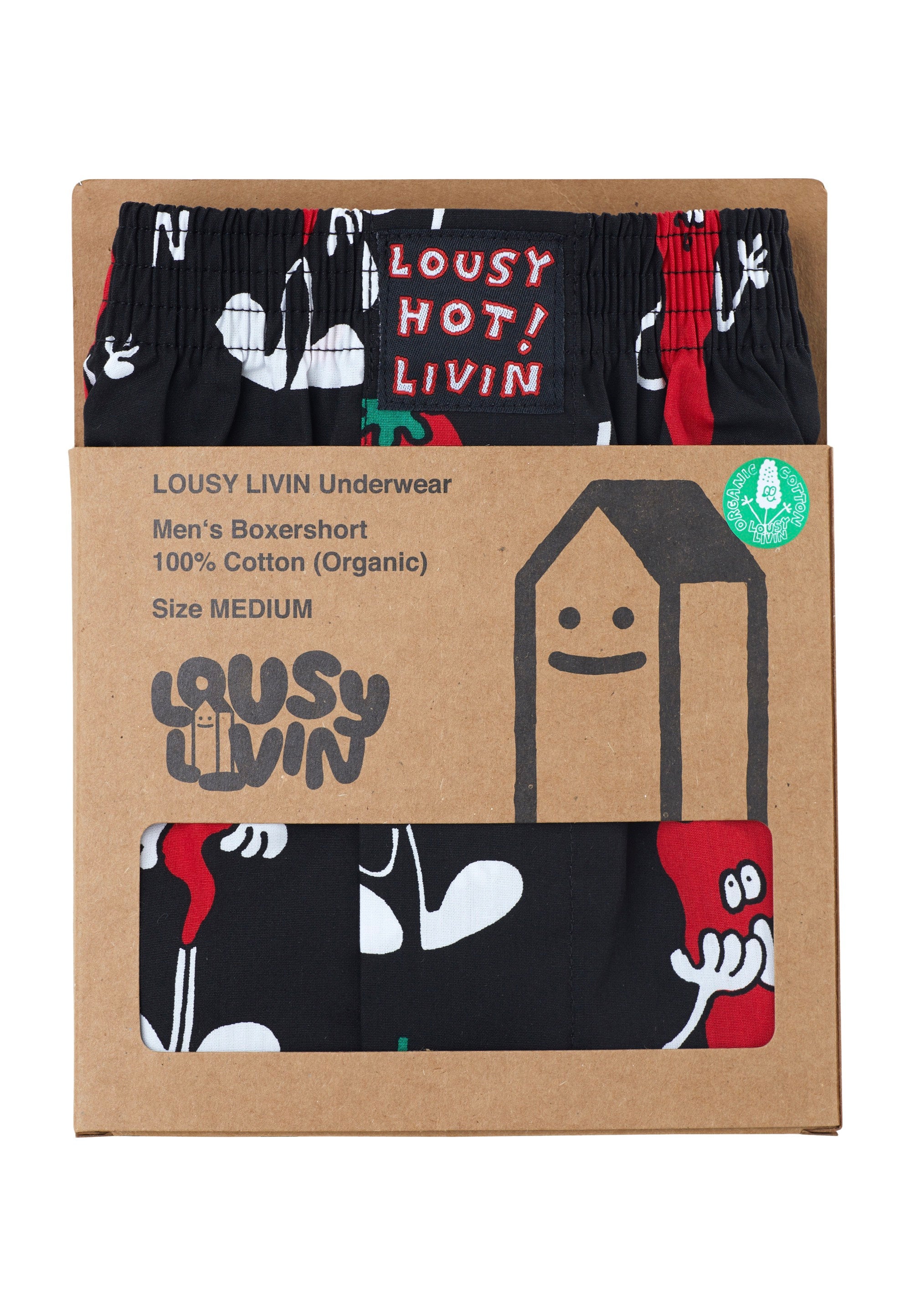 Lousy Livin - Chilli Black - Boxershorts | Men-Image