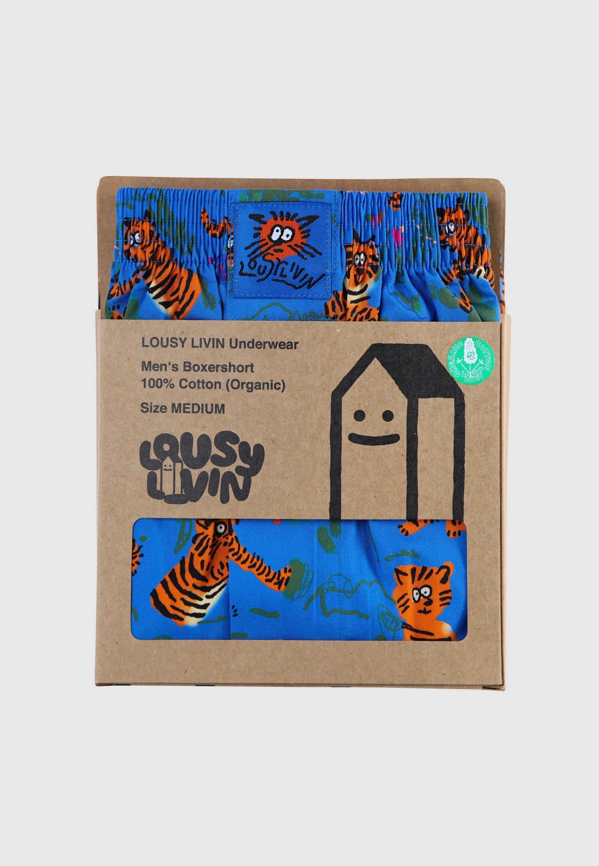 Lousy Livin - Tiger Gang Talon/Digital Print - Boxershorts | Men-Image