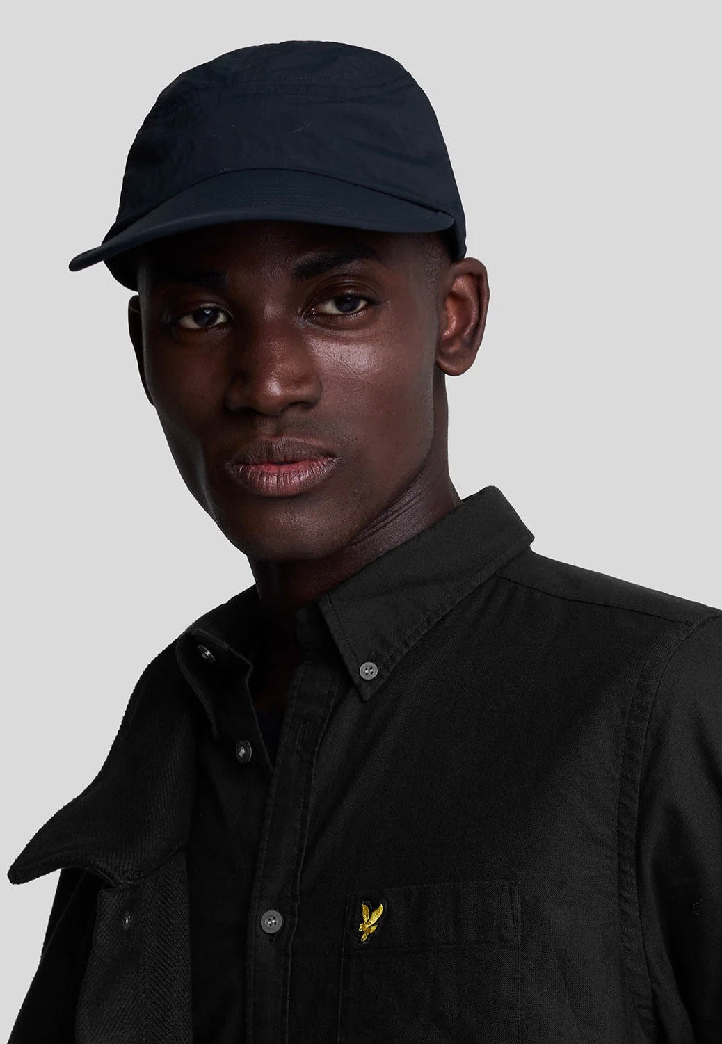 Lyle & Scott - Plain Oxford Jet Black - Shirt | Men-Image