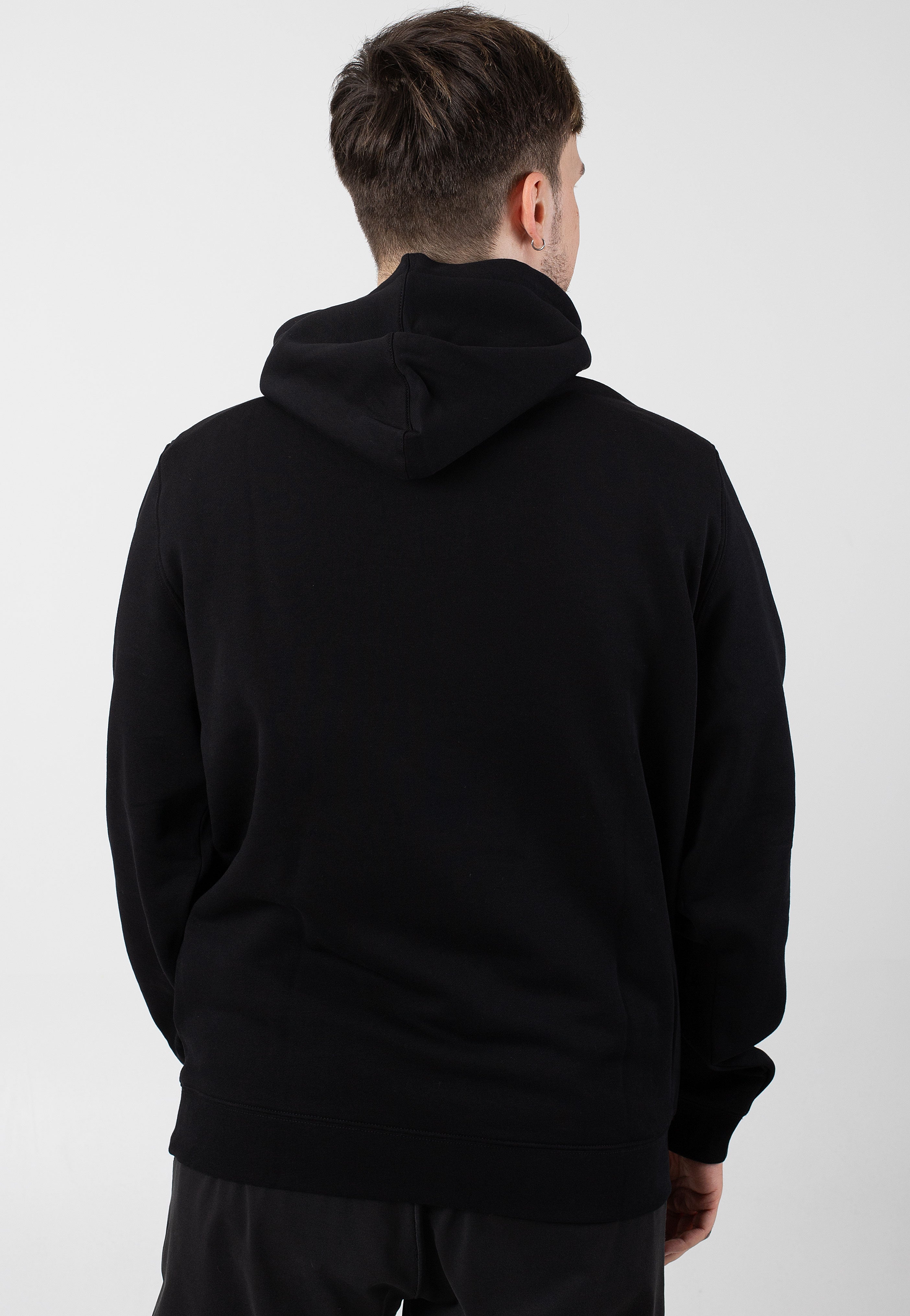 Lyle & Scott - Embroidered Jet Black/White - Hoodie | Men-Image