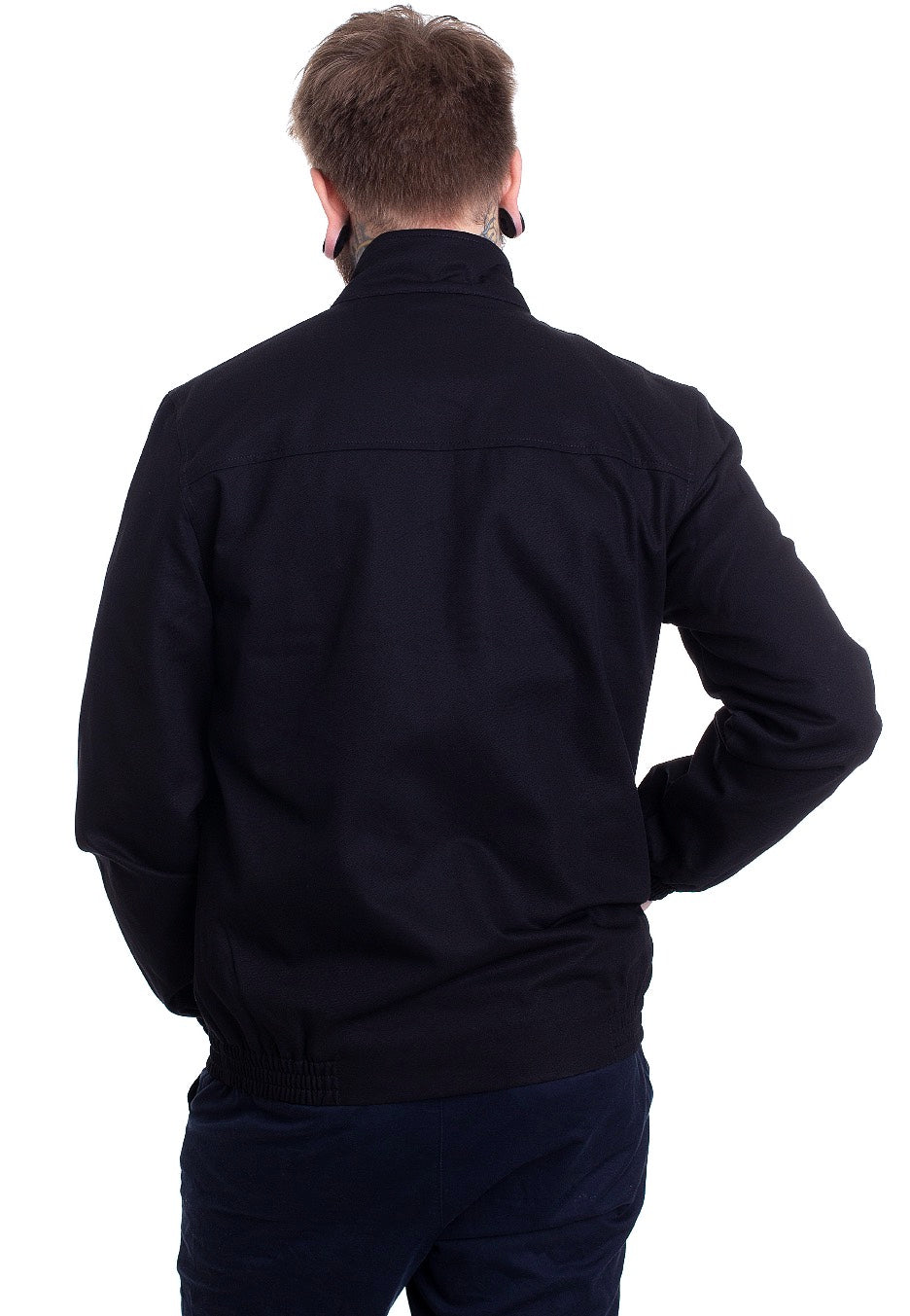 Lyle & Scott - Harrington Black - Jacket | Men-Image