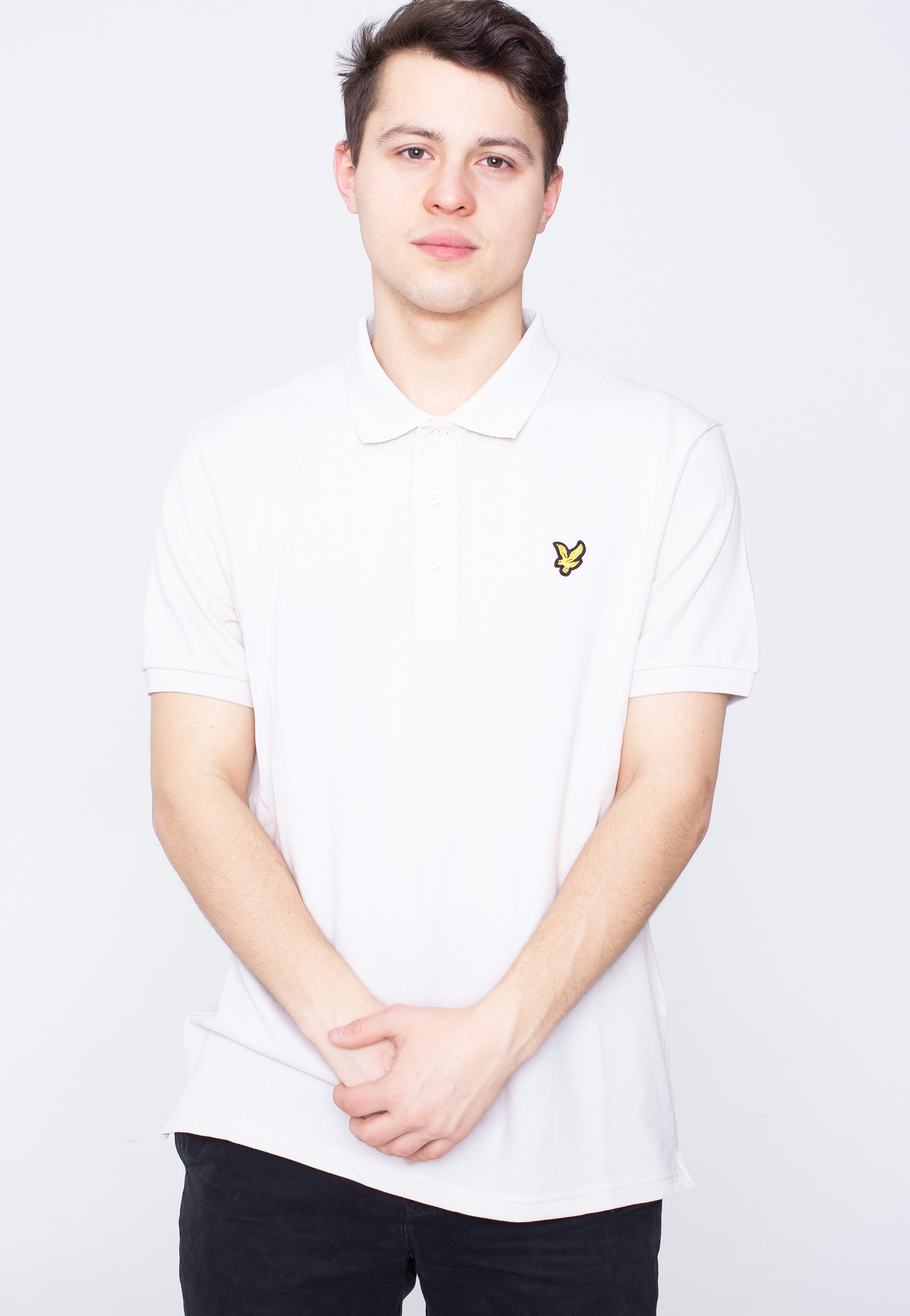 Lyle & Scott - Plain Polo Light Mist - Polo | Men-Image