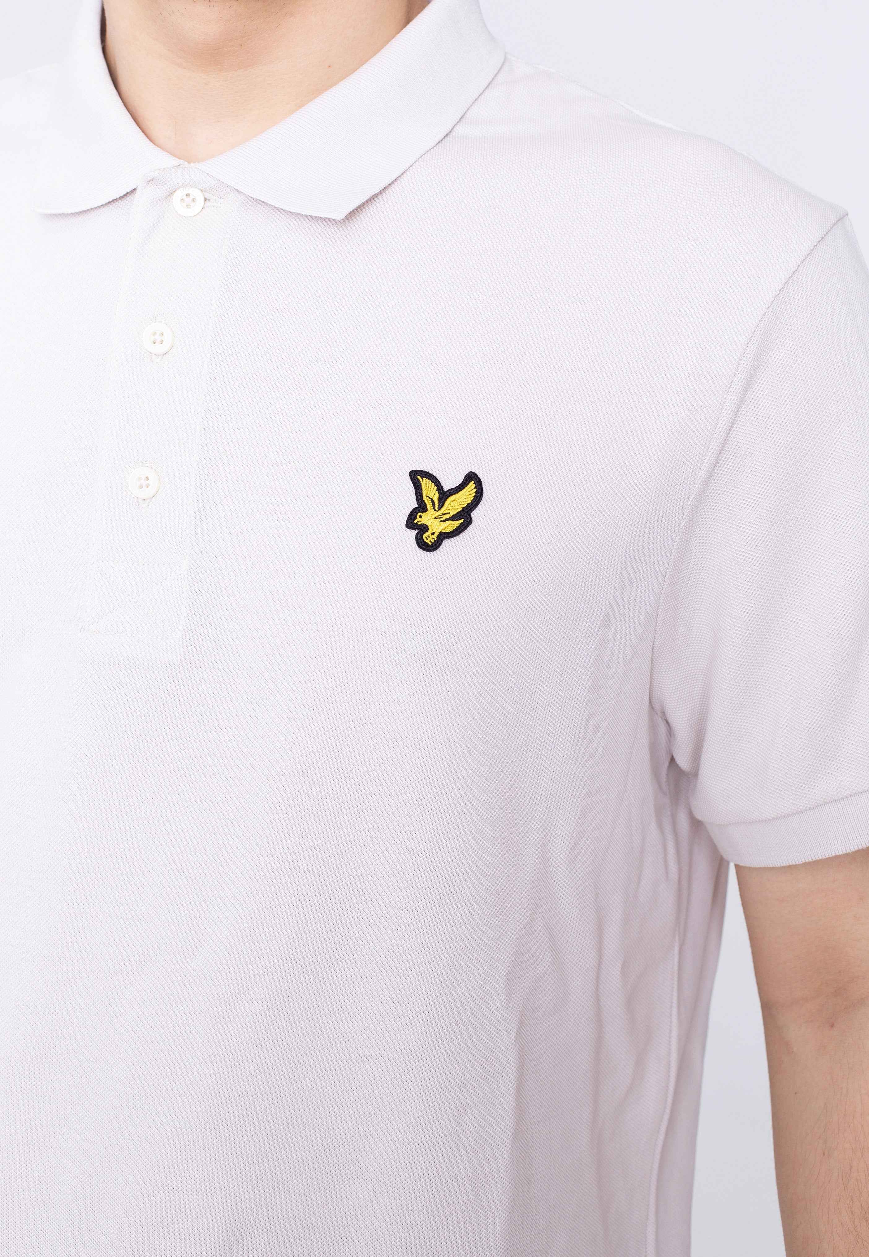 Lyle & Scott - Plain Polo Light Mist - Polo | Men-Image