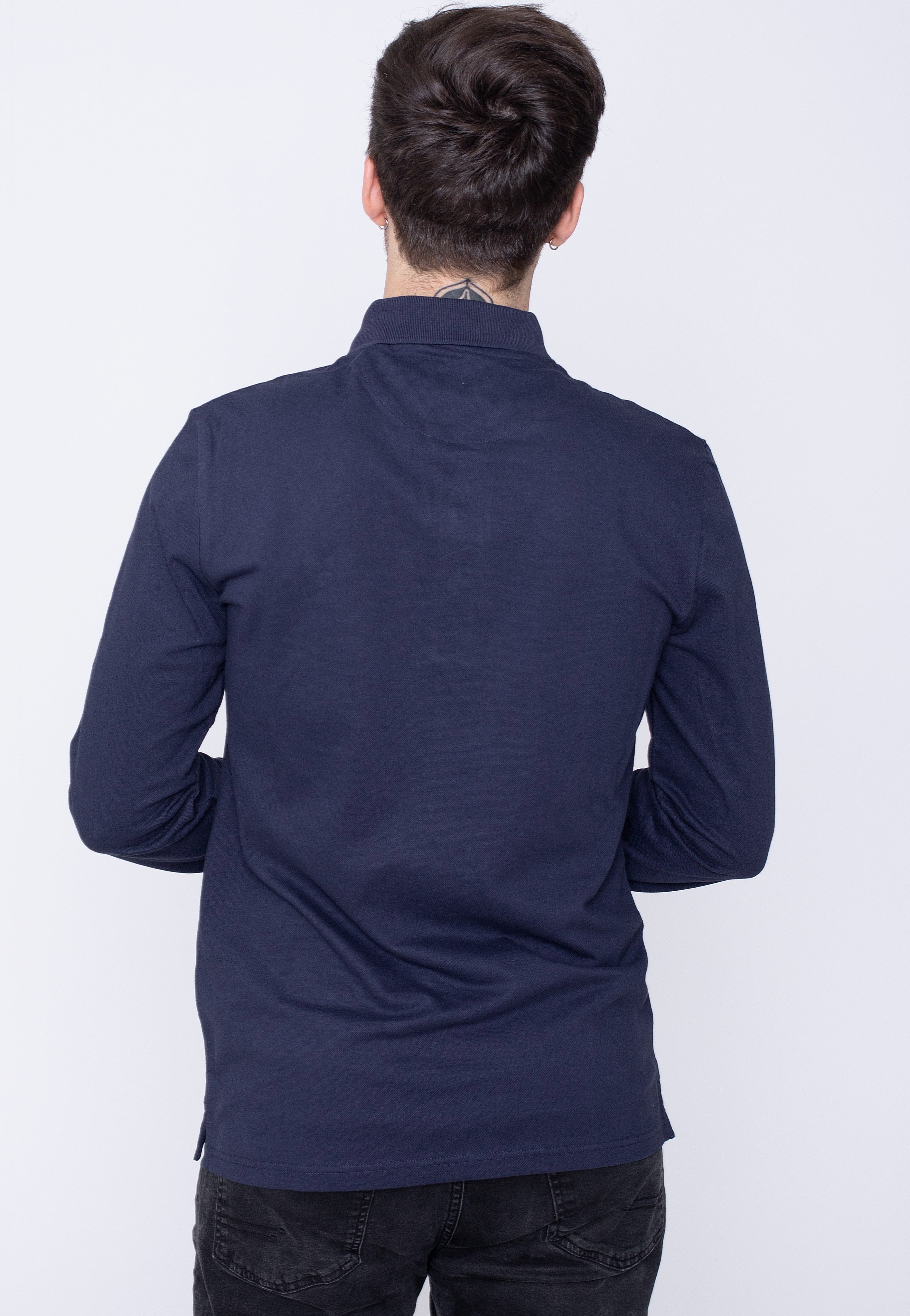 Lyle & Scott - Polo Navy - Longsleeve | Men-Image