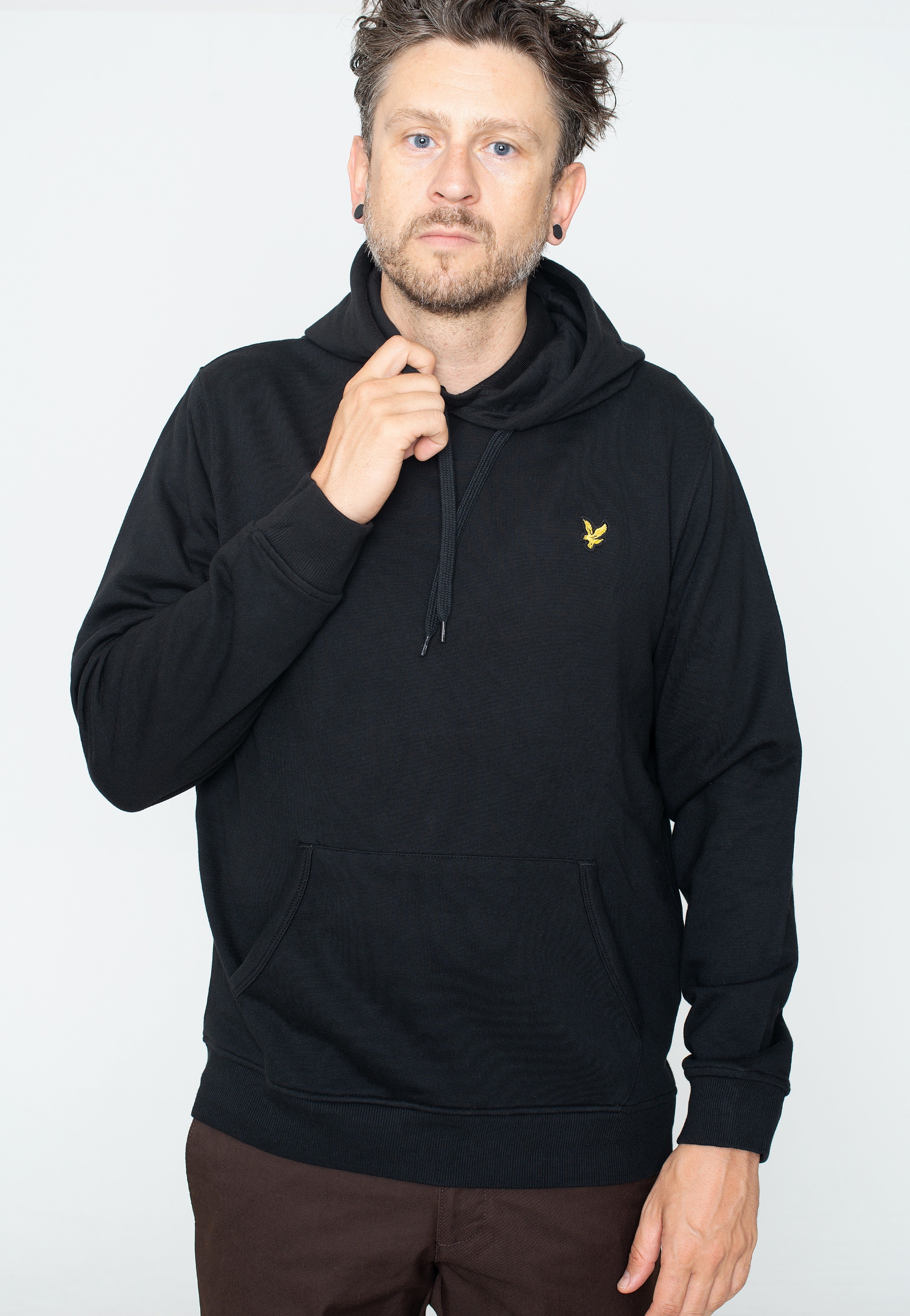 Lyle & Scott - Pullover Jet Black - Hoodie | Men-Image