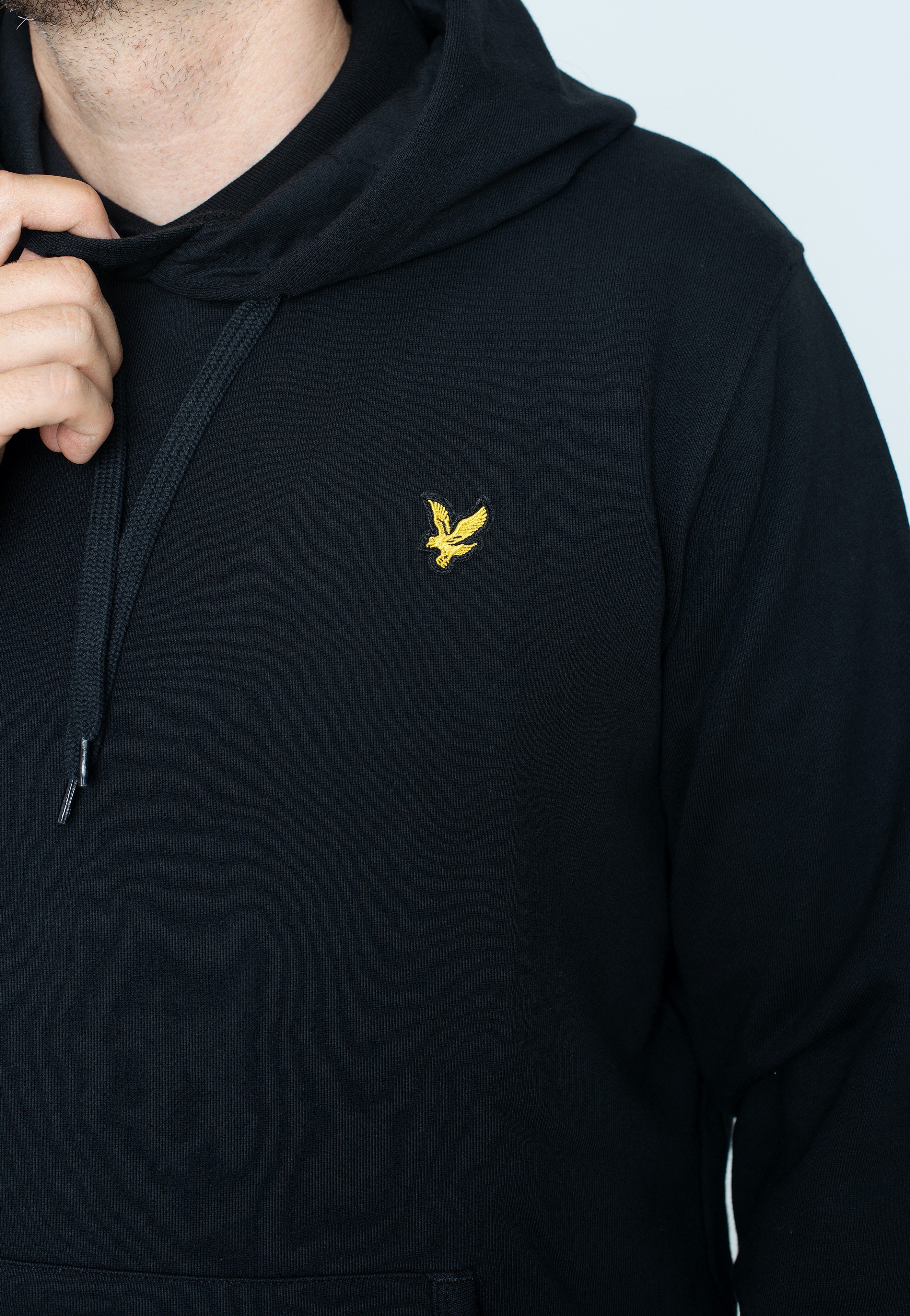 Lyle & Scott - Pullover Jet Black - Hoodie | Men-Image