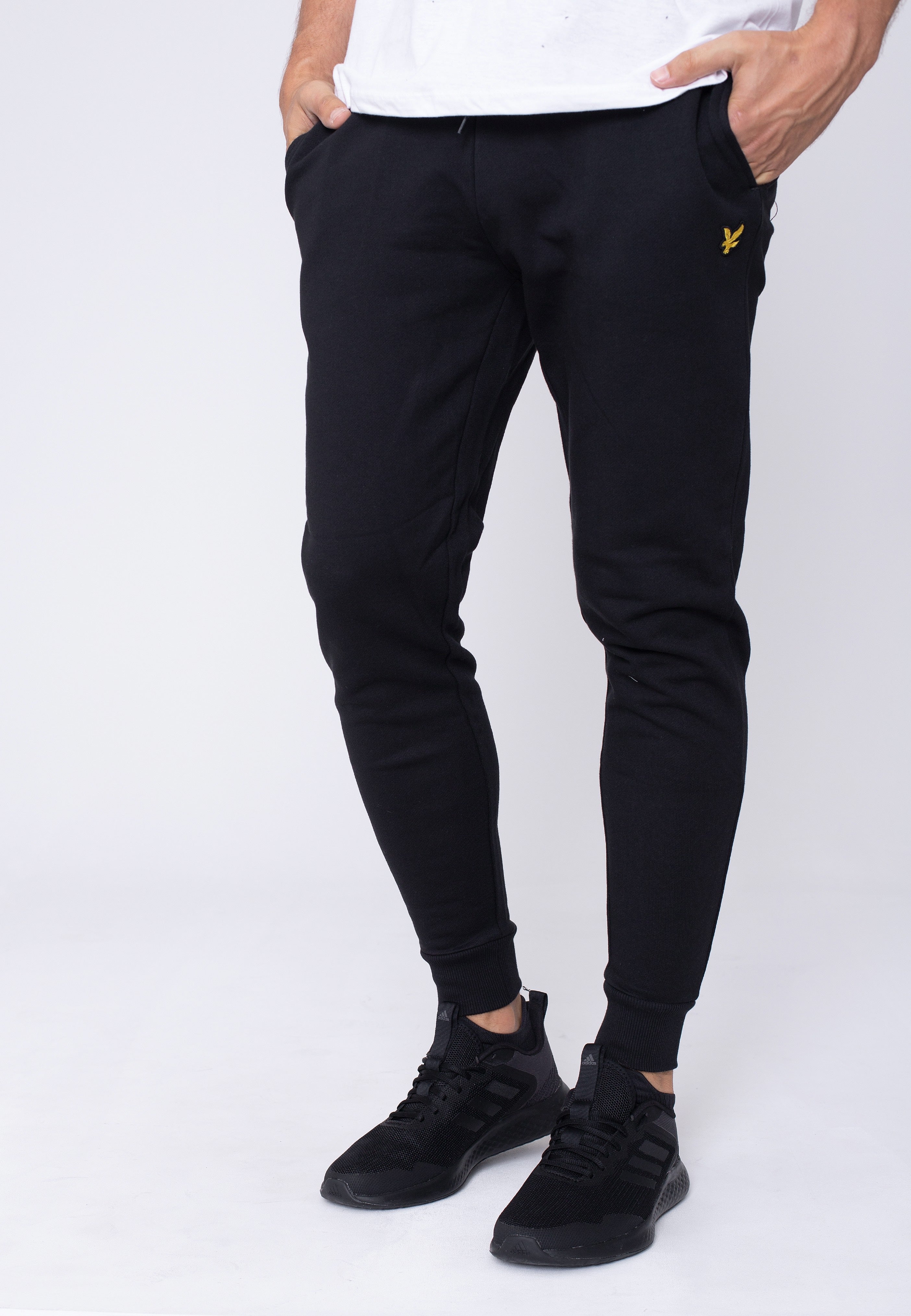 Lyle & Scott - Skinny Jet Black - Sweat Pants | Men-Image