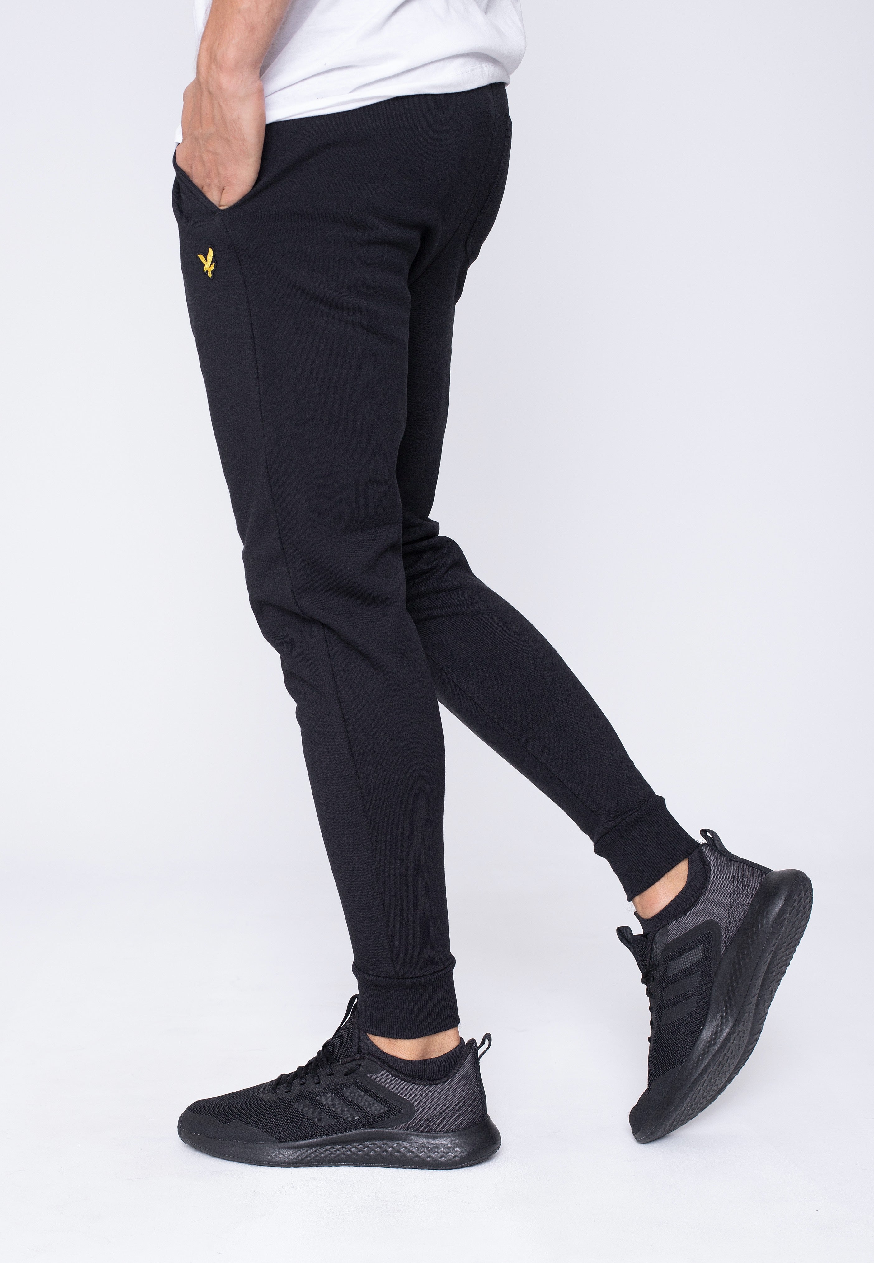 Lyle & Scott - Skinny Jet Black - Sweat Pants | Men-Image