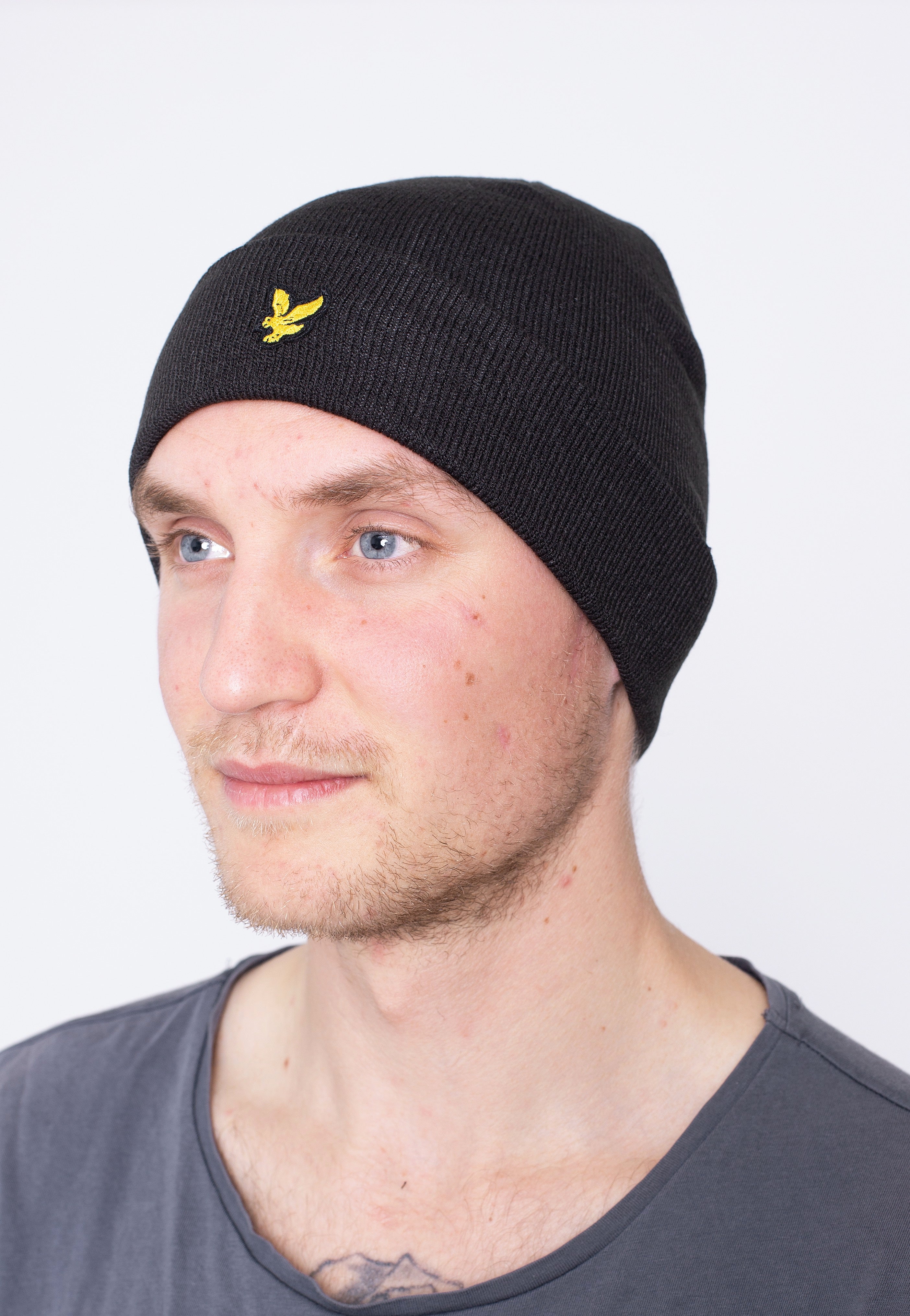 Lyle & Scott - True Black - Beanie | Neutral-Image