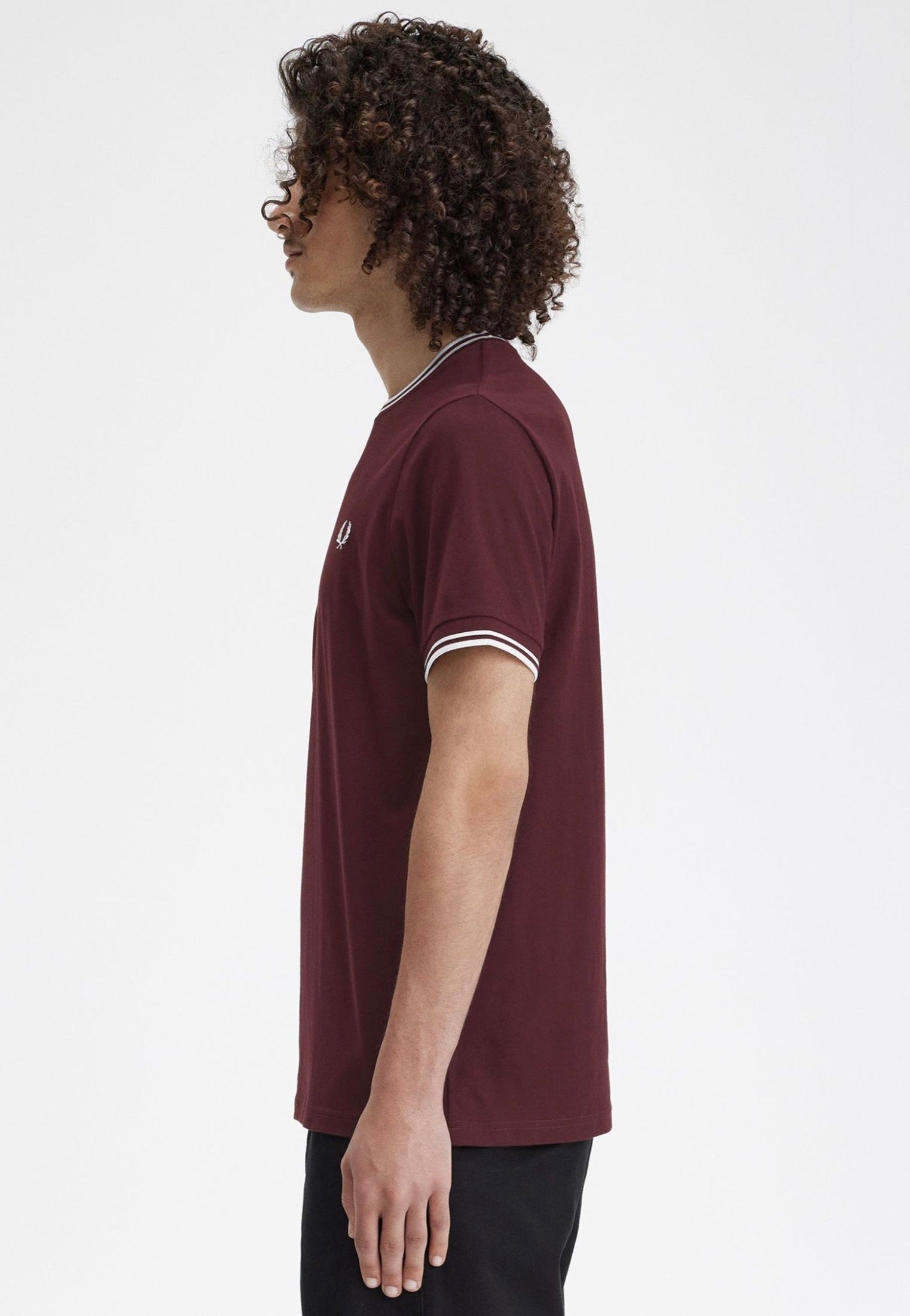 Fred Perry - Twin Tipped Oxblood - T-Shirt | Men-Image