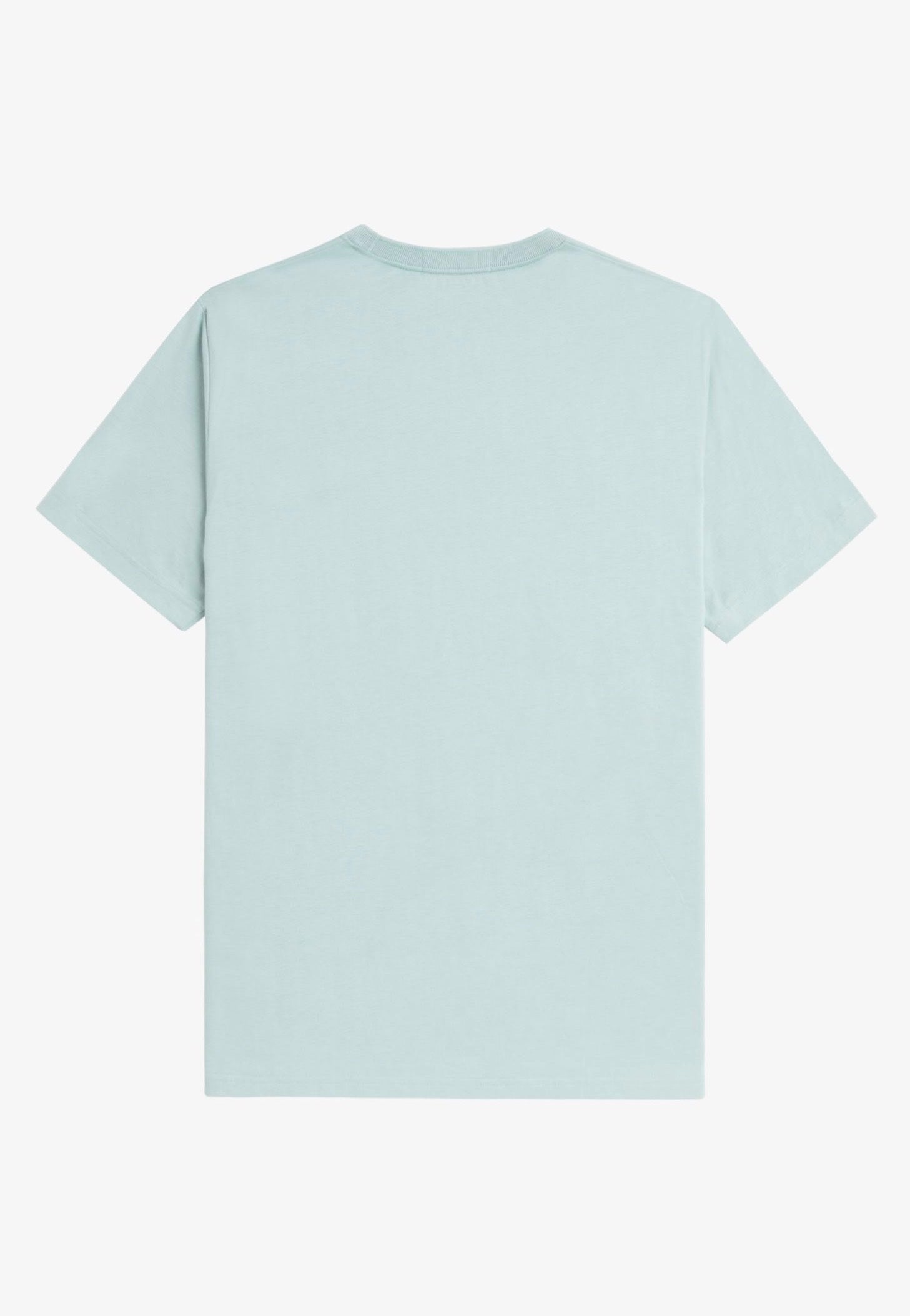 Fred Perry - Crew Neck Silver Blue/Dark Caramel - T-Shirt | Men-Image