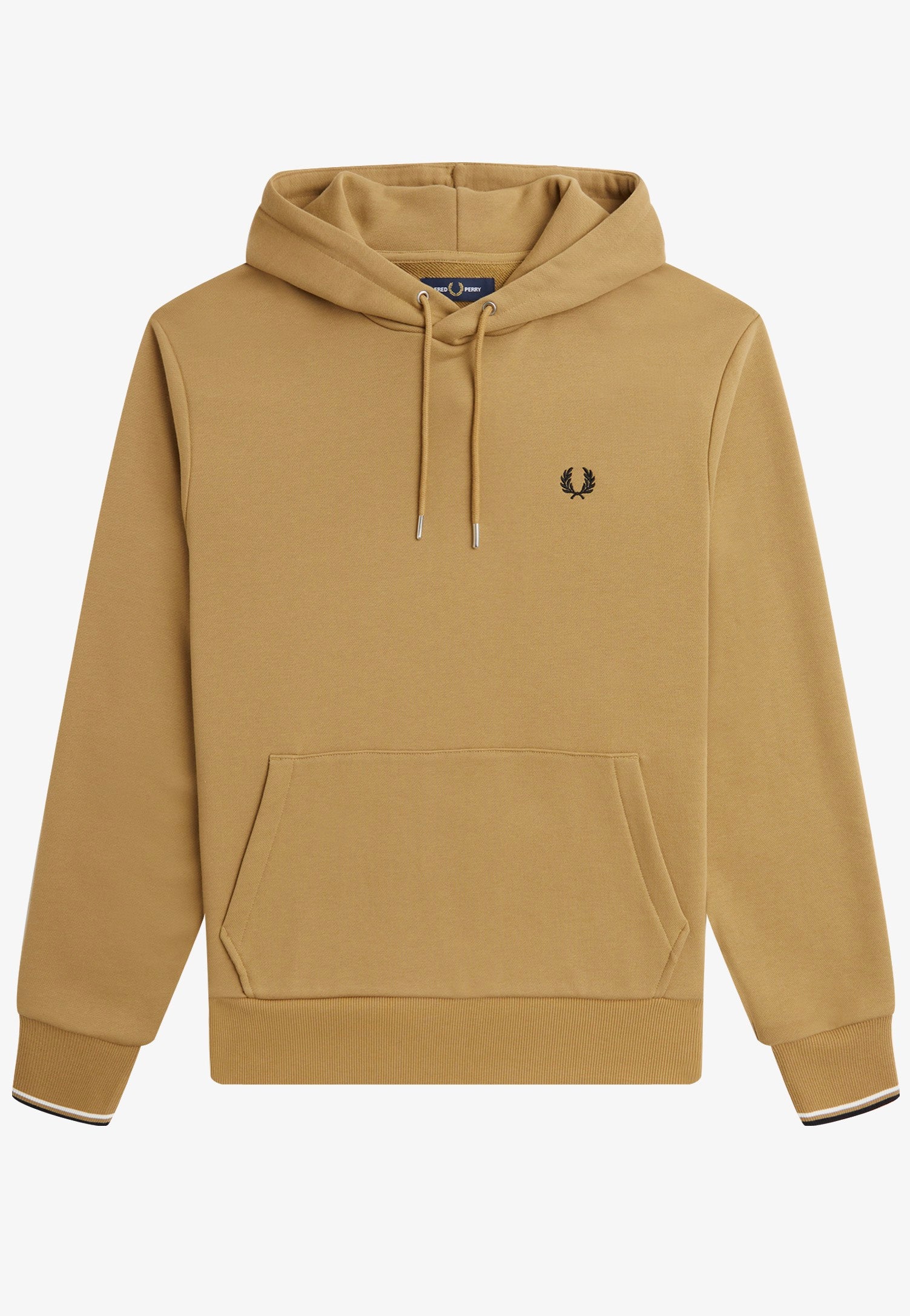 Fred Perry - Tipped Warm Stone - Hoodie | Men-Image