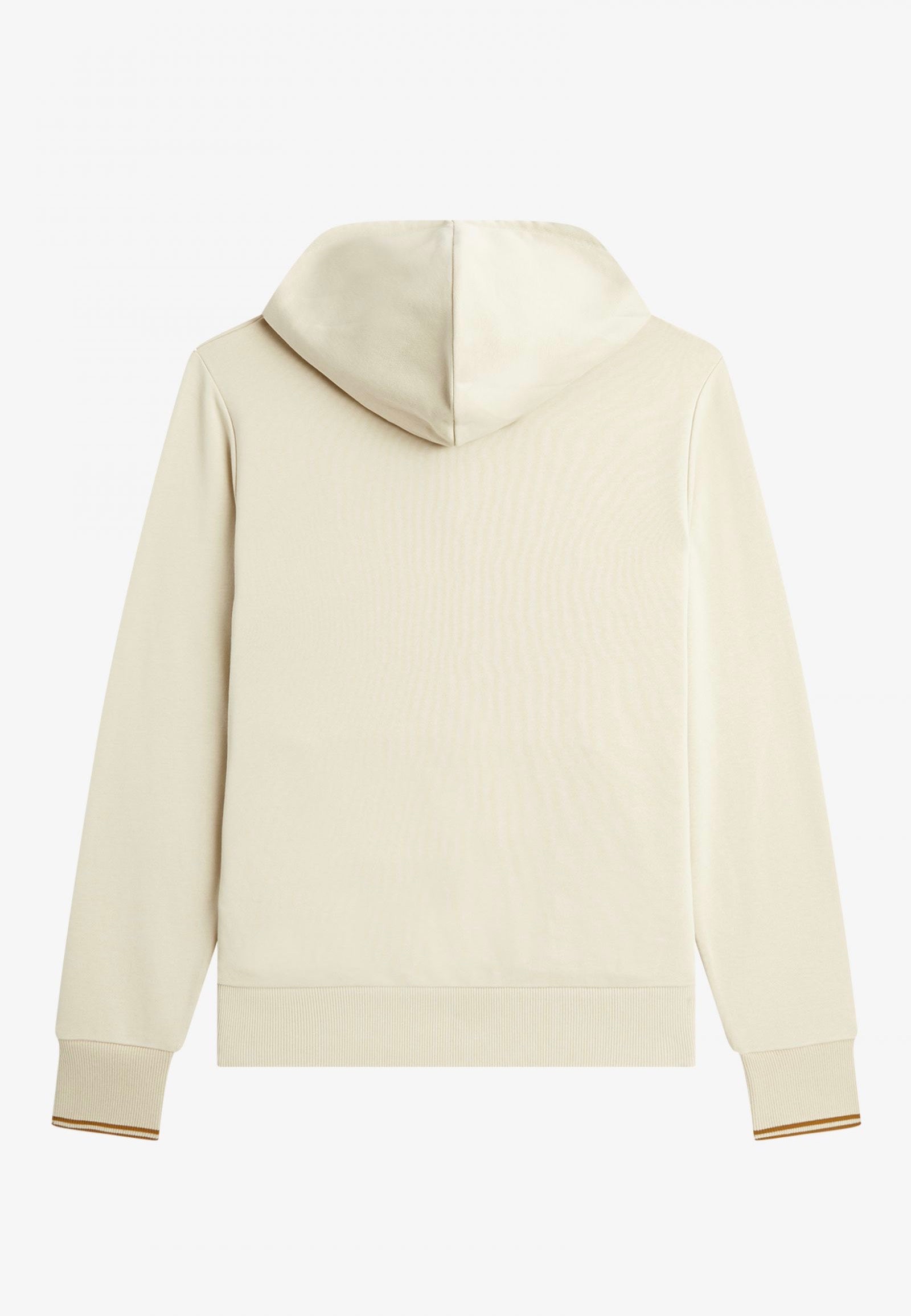 Fred Perry - Tipped Hooded Oatmeal - Hoodie | Men-Image