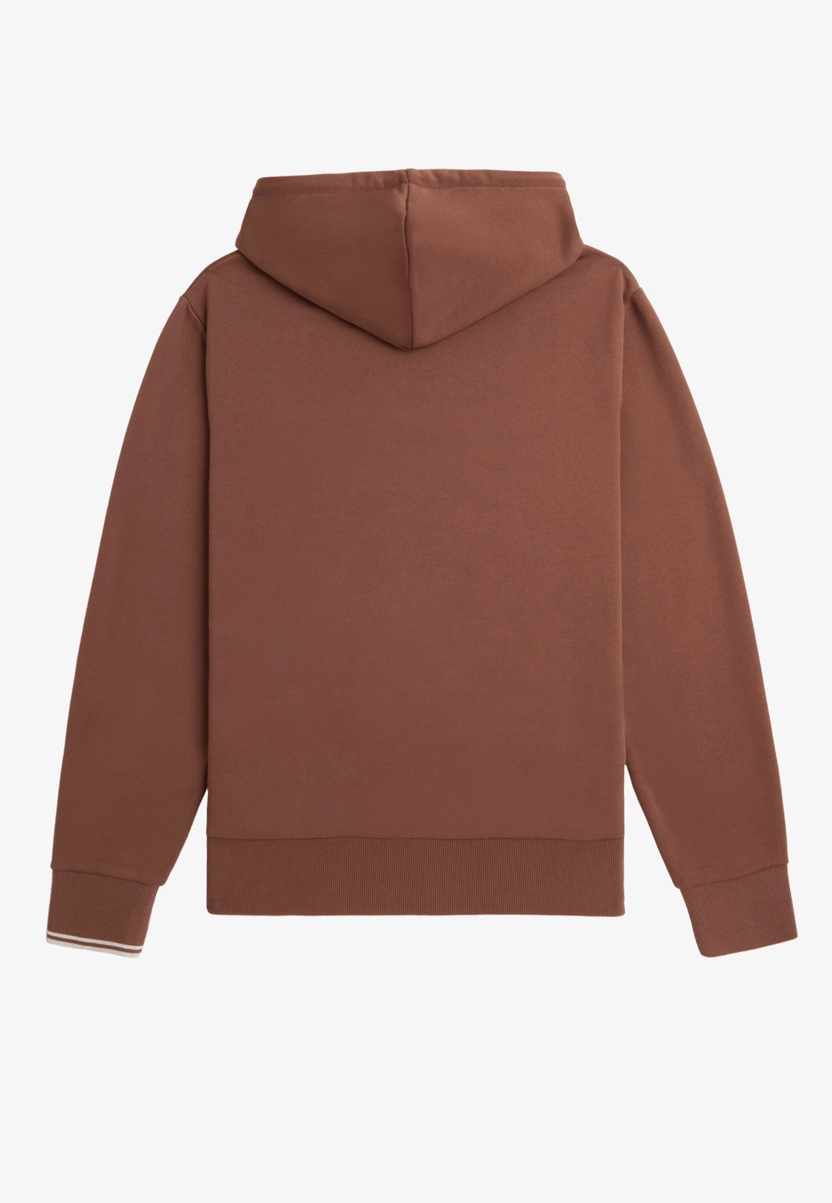 Fred Perry - Tipped Hooded Whisky Brown/Porridge Marl - Hoodie | Men-Image