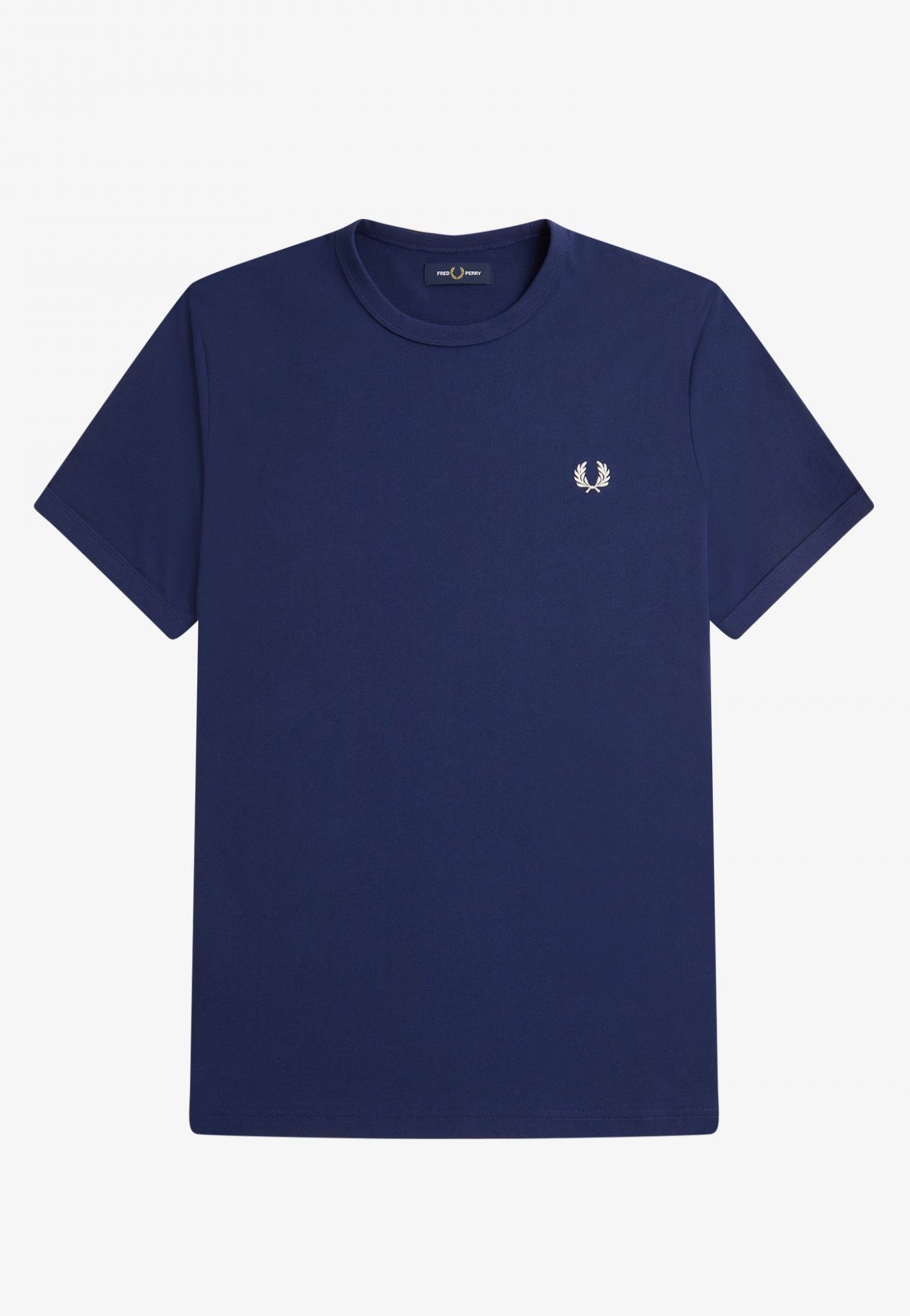 Fred Perry - Ringer French Navy - T-Shirt | Men-Image