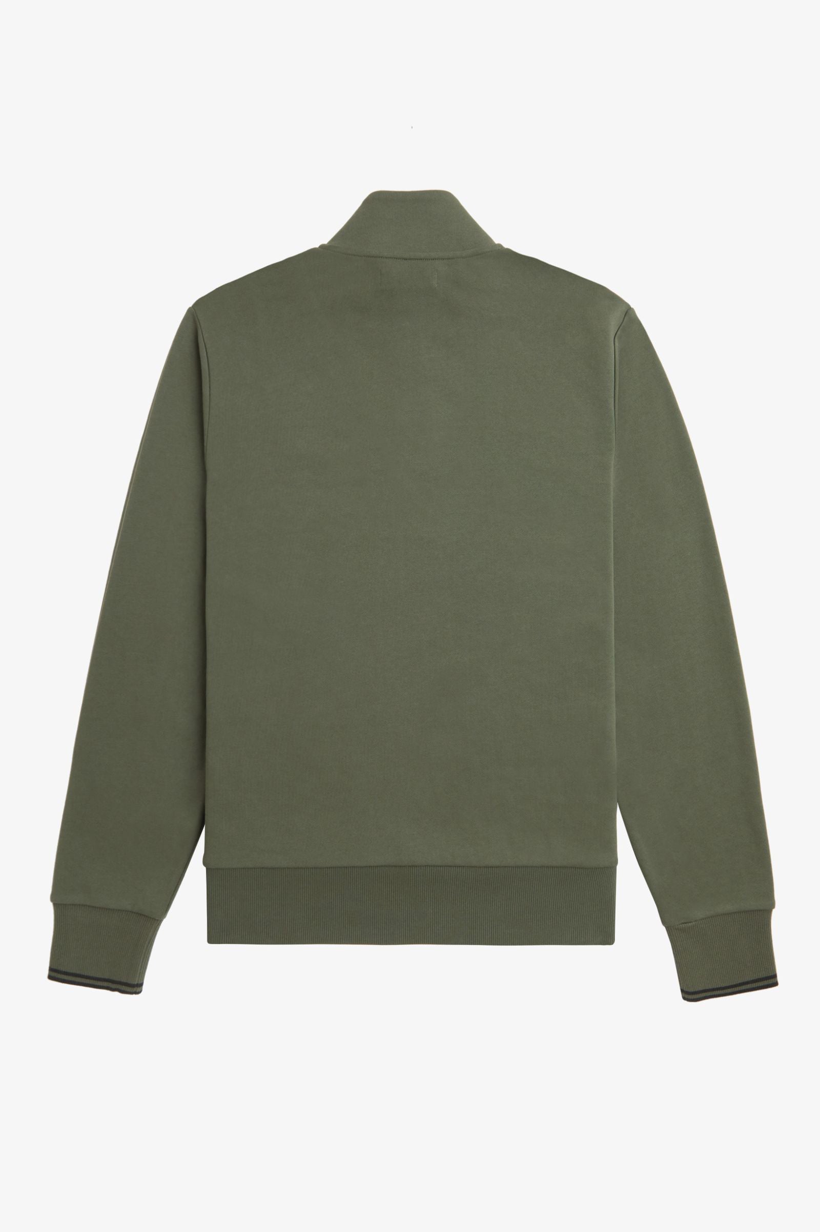 Fred Perry - Half Zip Laurel Wreath Green/Night Green - Sweater | Men-Image