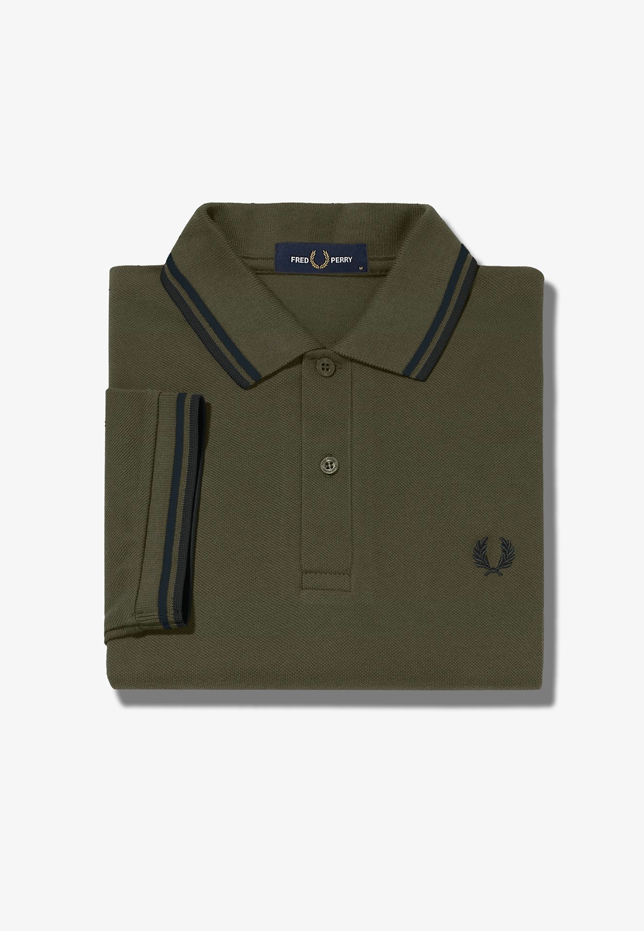 Fred Perry - Twin Tipped Uniform Green/Black - Polo | Men-Image