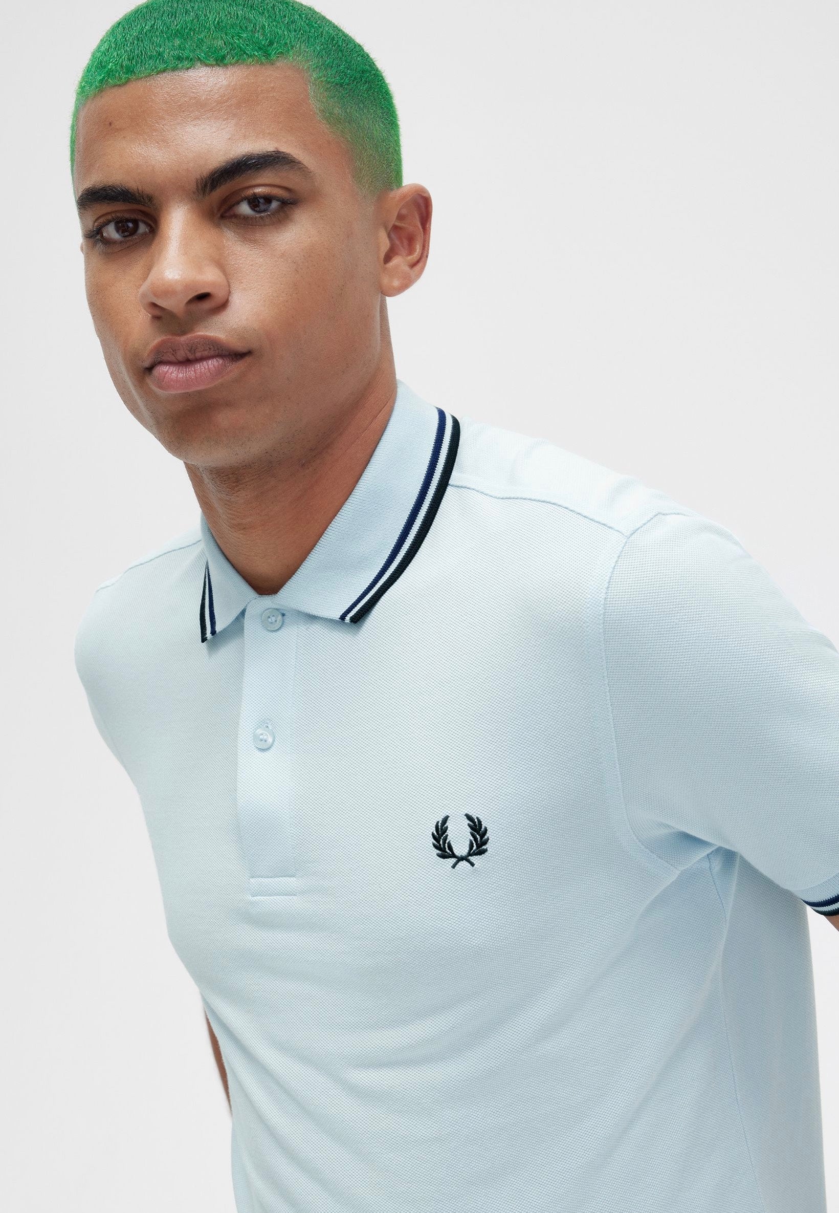 Fred Perry - Twin Tipped Light Ice - Polo | Men-Image