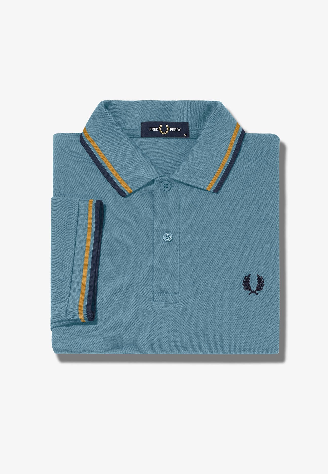 Fred Perry - Twin Tipped Ablue/Ghour/Navy - Polo | Men-Image